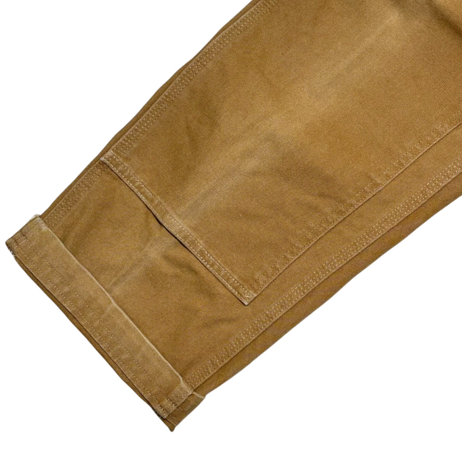 carhartt(カーハート) Double Knee Duck Work Pants ダブルニー ダック地 ワーク パンツ W34程度 ブラウン