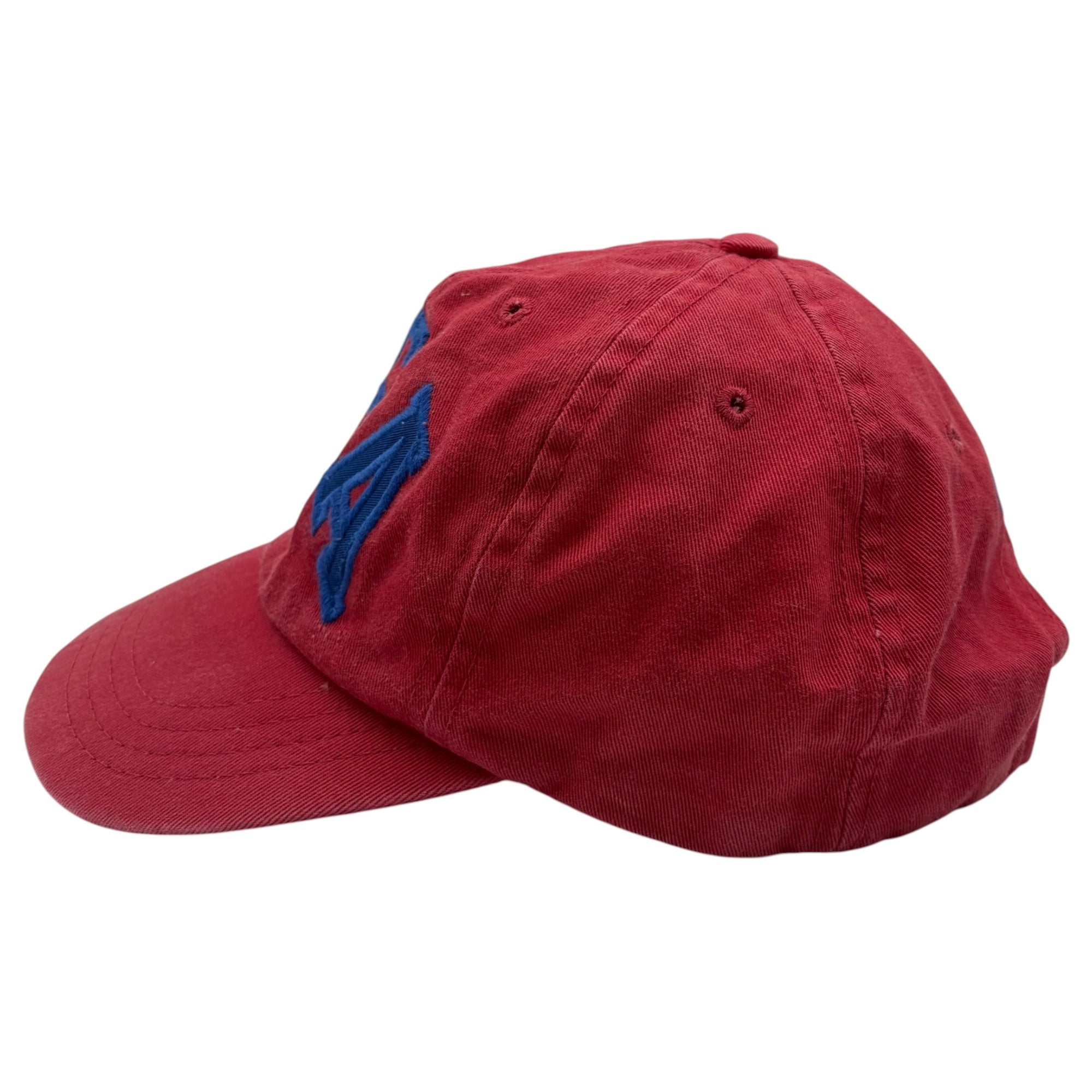 POLO SPORT(ポロスポーツ) 90's USA Logo Cap USA製 ロゴ キャップ レッド 90年代 ヴィンテージ