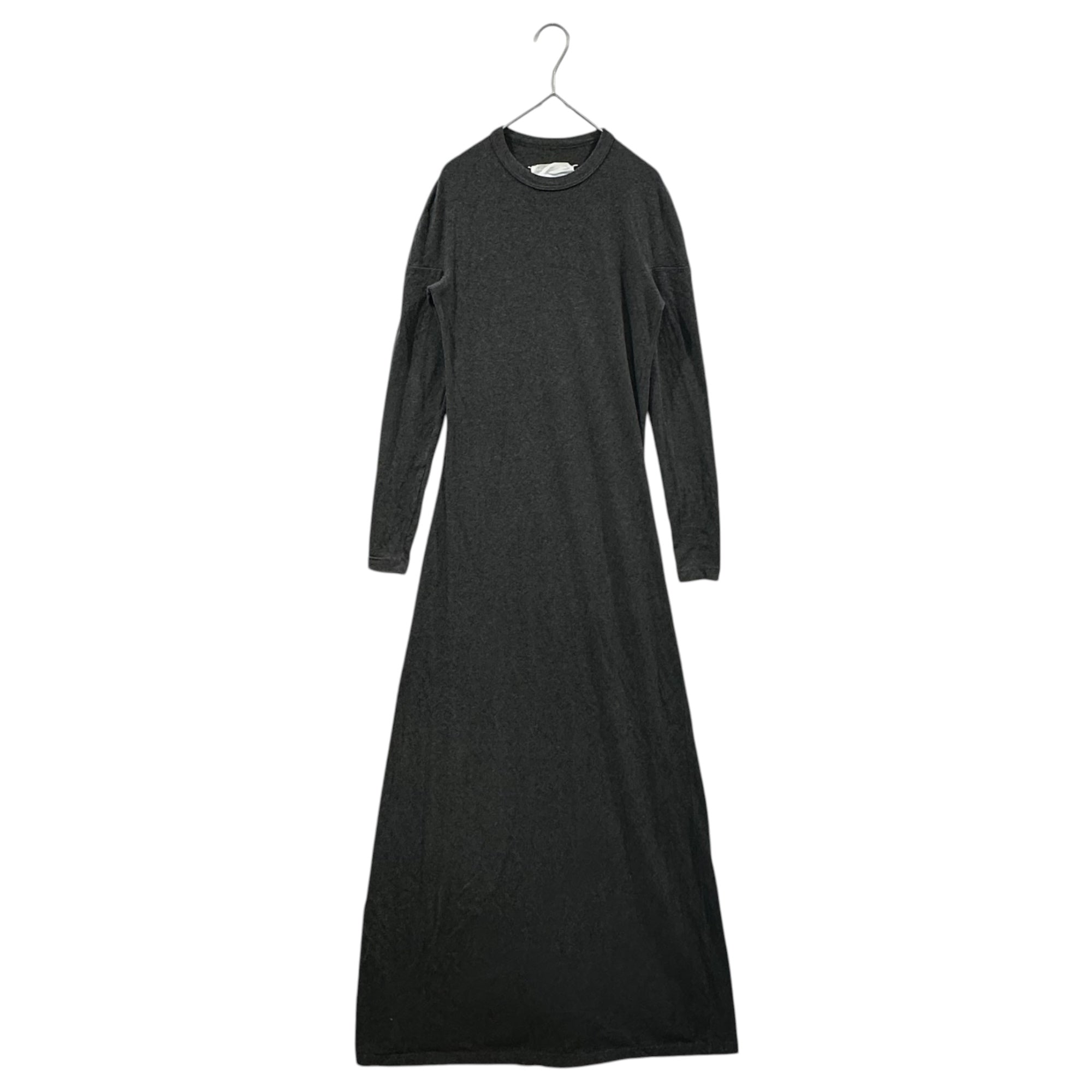 Maison Martin Margiela(メゾン マルタンマルジェラ) 1998AW Super Long T-Shirt Dress スーパー ロング カットソー ドレス 333-55506 S グレー 90's 90年代 アーカイブ 白タグ