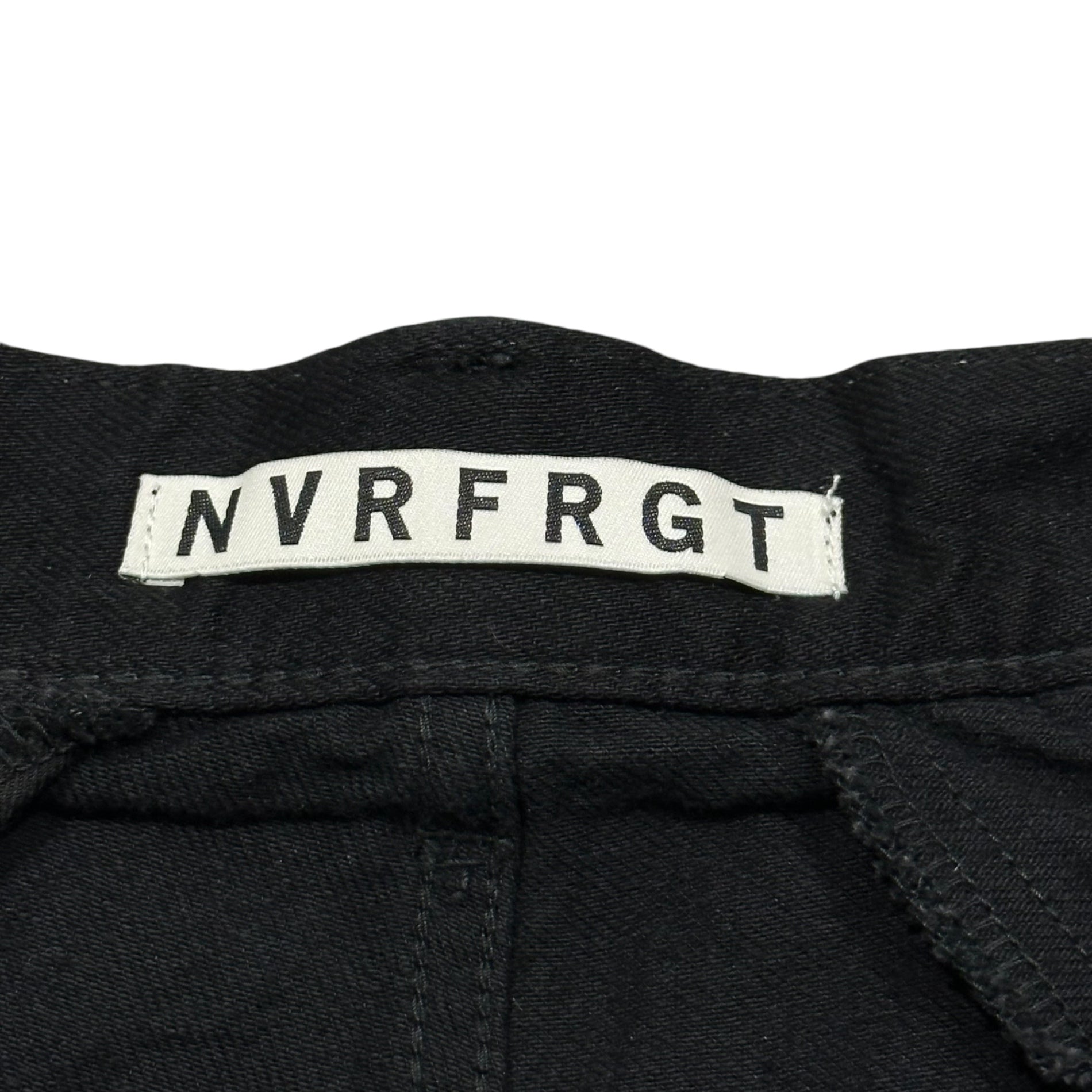 NVRFRGT(ネヴァーフォーゲット) STUDIOUS 別注 CURVED LEG UTILITY TROUSERS カーブド レッグ ユーティリティ パンツ EXST252P02 1 ブラック ステュディオス