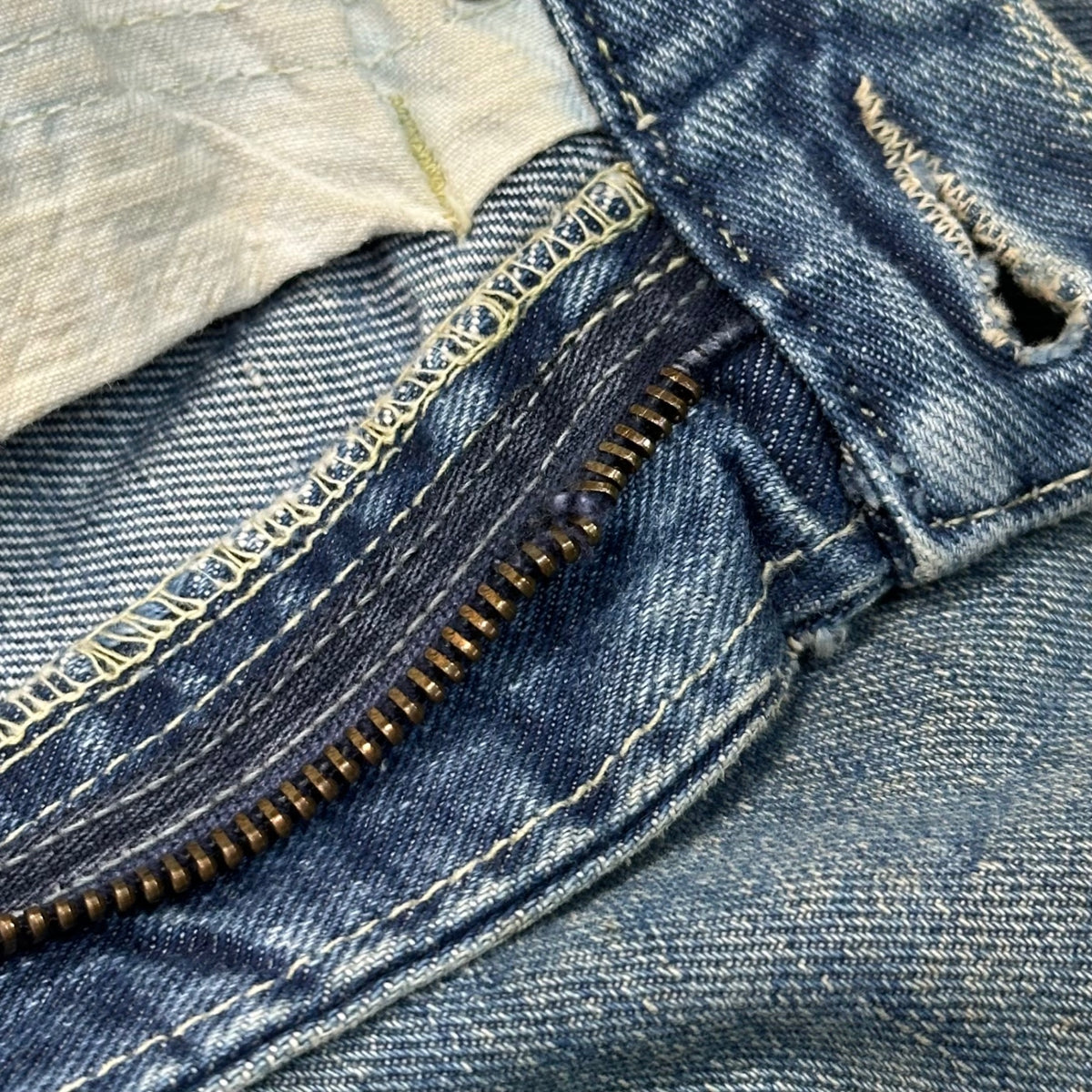 LEE(リー) 1970~1971's RIDERS 101Z Denim Pants デニム パンツ 28 インディゴ 70's 70年代 ヴィンテージ サイド黒タグ最終期