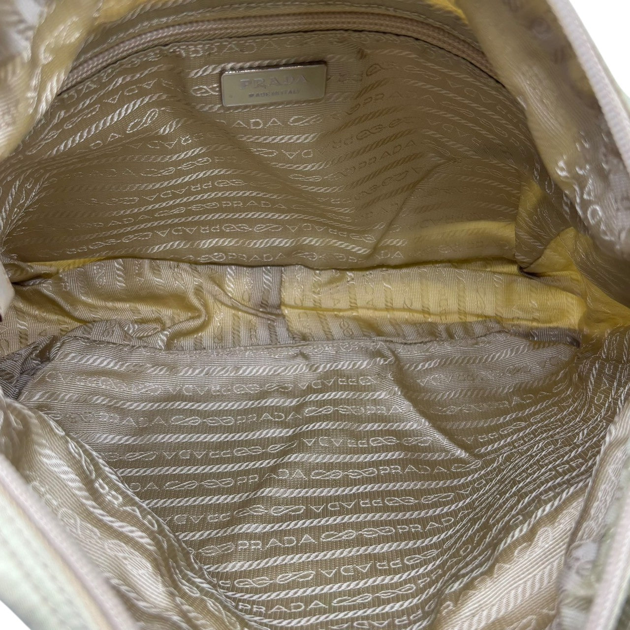 PRADA(プラダ) Nylon Shoulder Bag ナイロン ショルダー バッグ アイボリー