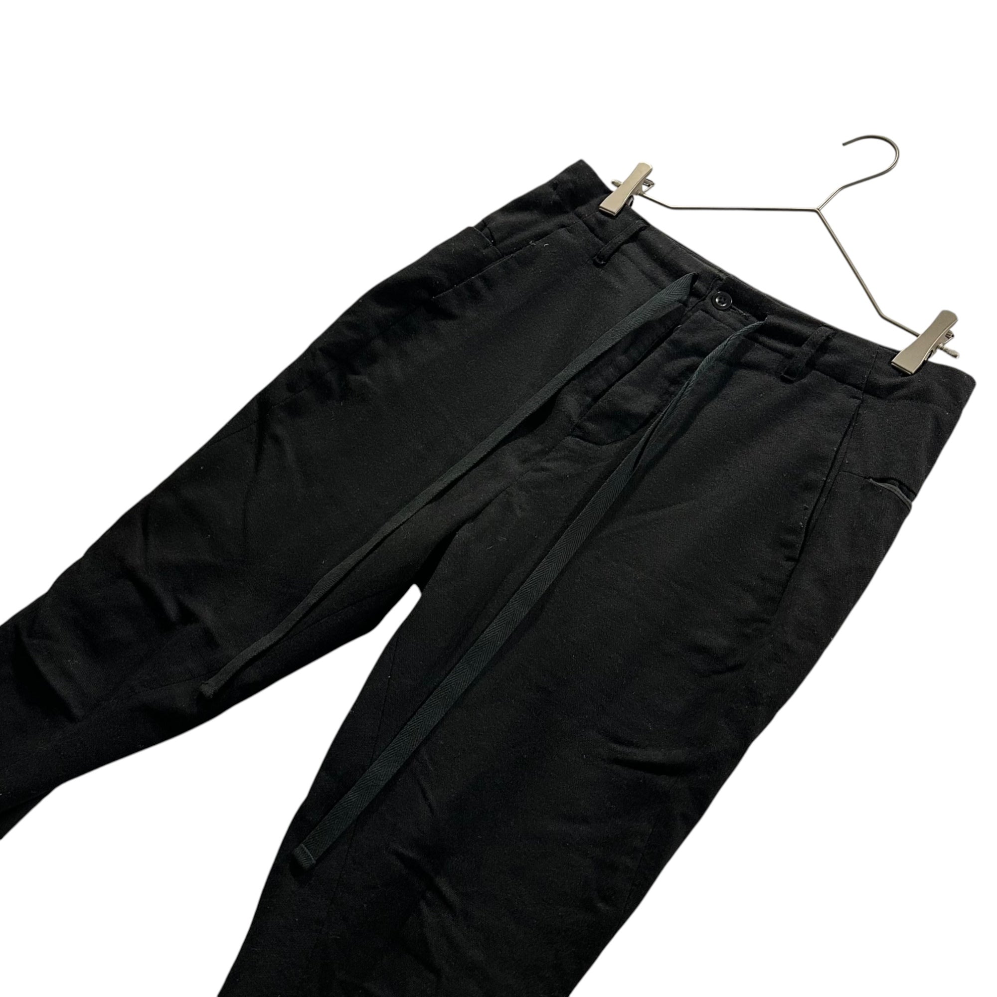 The Viridi-anne(ザヴィリディアン) Wool Harem Pants ウール サルエル パンツ CL-112-04 2 ブラック