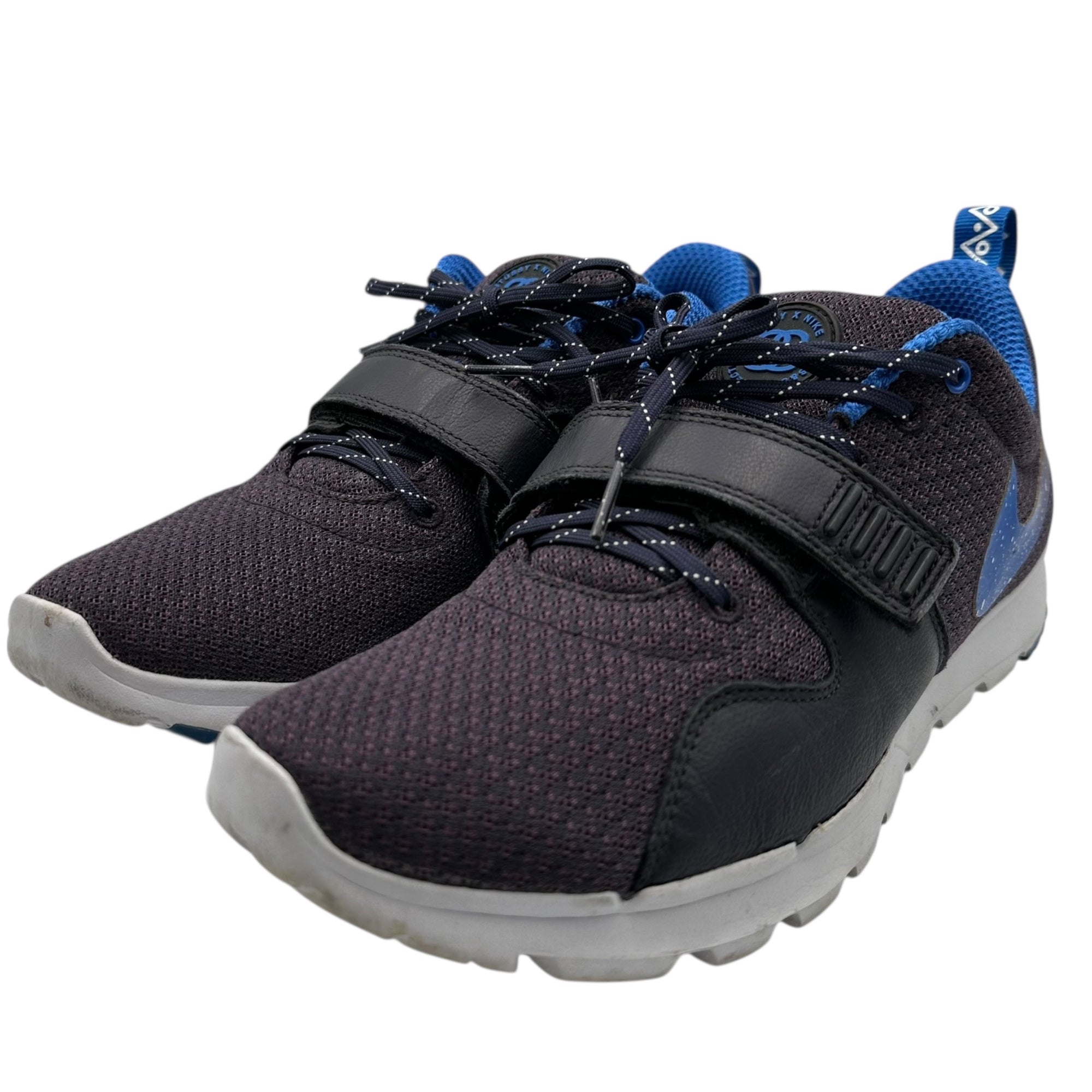 NIKE ACG×STUSSY(ナイキエーシージー×ステューシー) 2013 TRAINERENDOR COLOR "STUSSY" BLUEPRINT/PRZ BK トレーナーエンド 634928-560 27cm パープル×ブルー コラボ