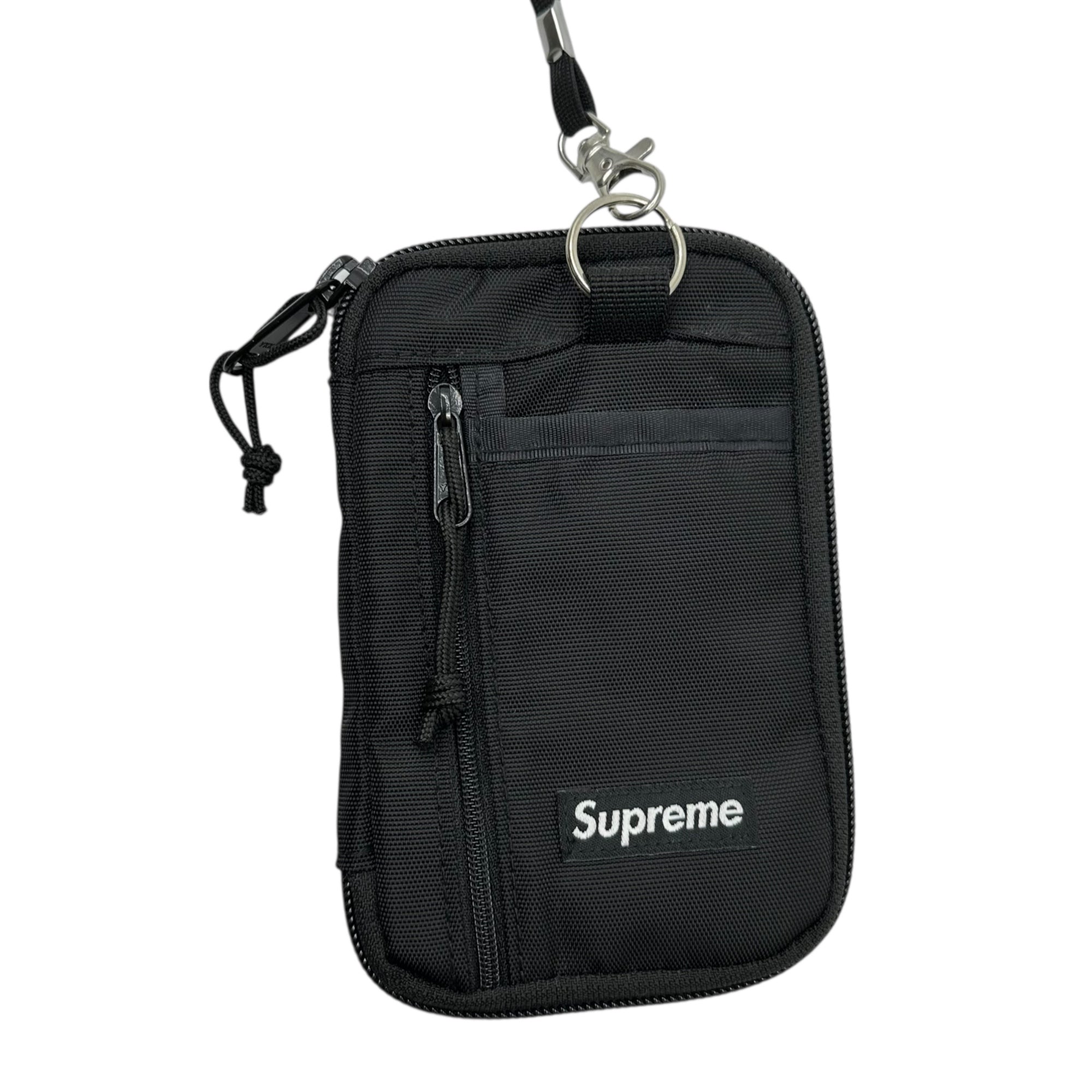 SUPREME(シュプリーム) 19AW Small Zip Pouch スモール ジップ ポーチ ブラック