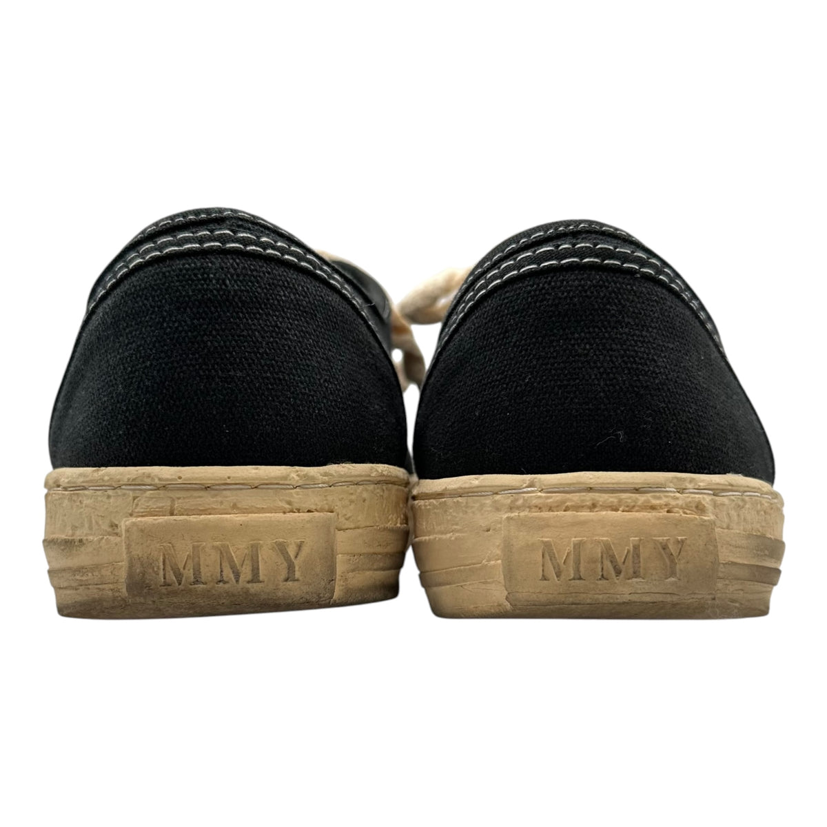 Maison MIHARA YASUHIRO(メゾンミハラヤスヒロ) General-Scale Low-Cut Sneakers ジェネラル スケール ローカット スニーカー S09FW206 43 ブラック×アイボリー