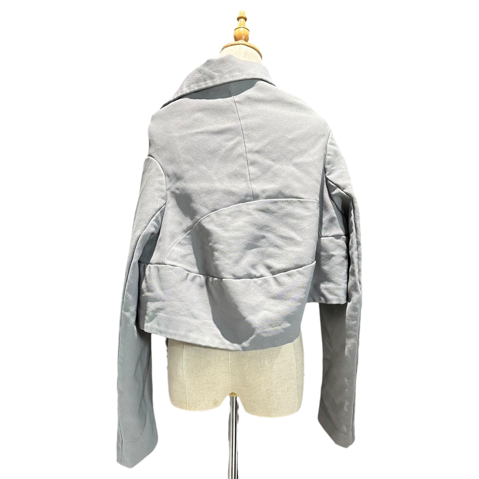 COMME des GARCONS(コムデギャルソン) 23SS Esther Shrink-Resistant Deformed Over Jacket エステル 縮絨 変形 オーバー ジャケット GK-J030 S グレー AD2022