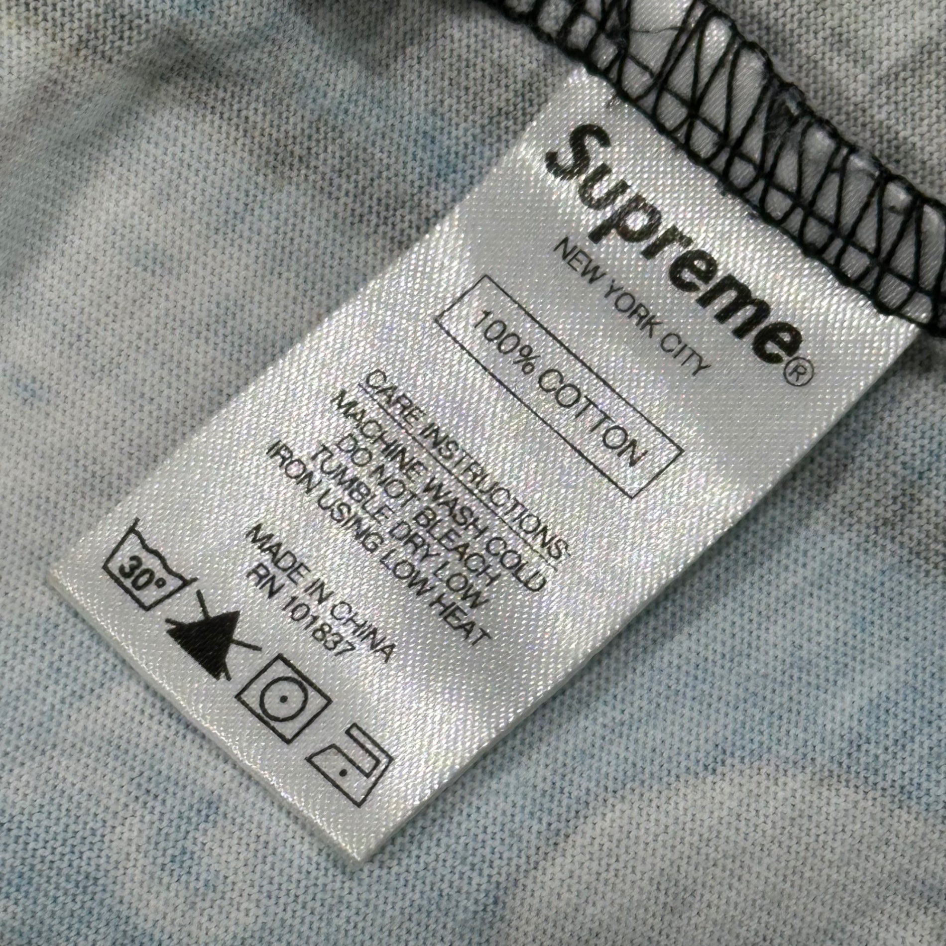 SUPREME(シュプリーム) 18SS Hardware S/S Top T-Shirt ハードウェア 半袖 Tシャツ L ブルー