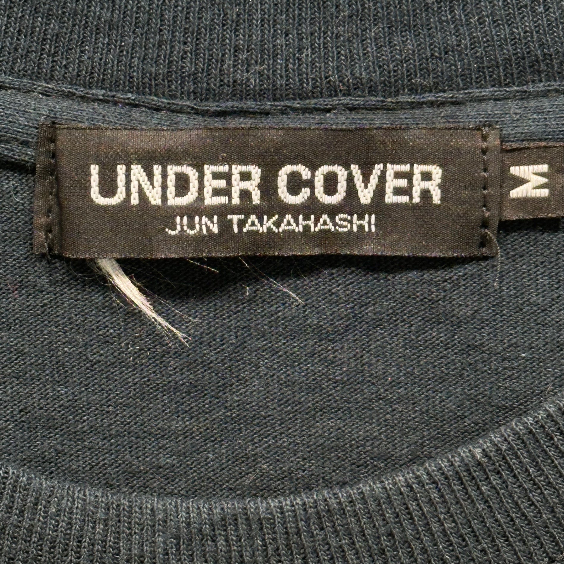 UNDERCOVER(アンダーカバー) Smile Apple T-Shirt スマイル アップル Tシャツ M ダークネイビー×イエロー