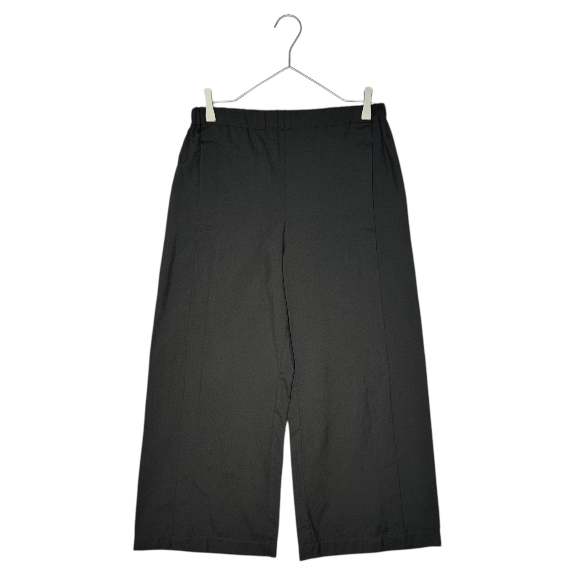 tricot COMME des GARCONS(トリココムデギャルソン) 07SS Wool Silk Easy Straight Pants ウール シルク イージー ストレート パンツ TS-P015 FREE ブラック AD2006