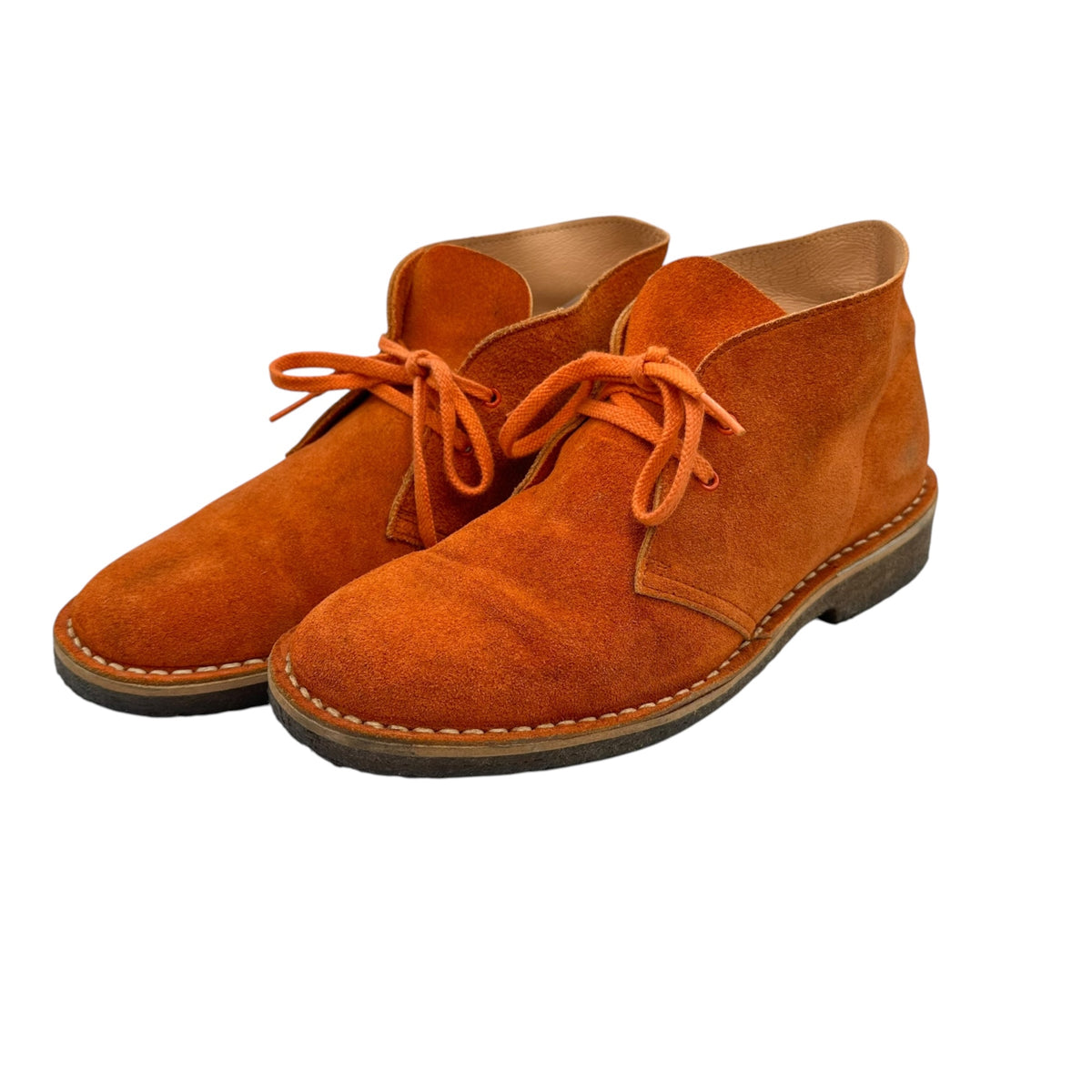 COMME des GARCONS HOMME PLUS(コムデギャルソンオムプリュス) Desert Boots デザート ブーツ 24.5cm オレンジ