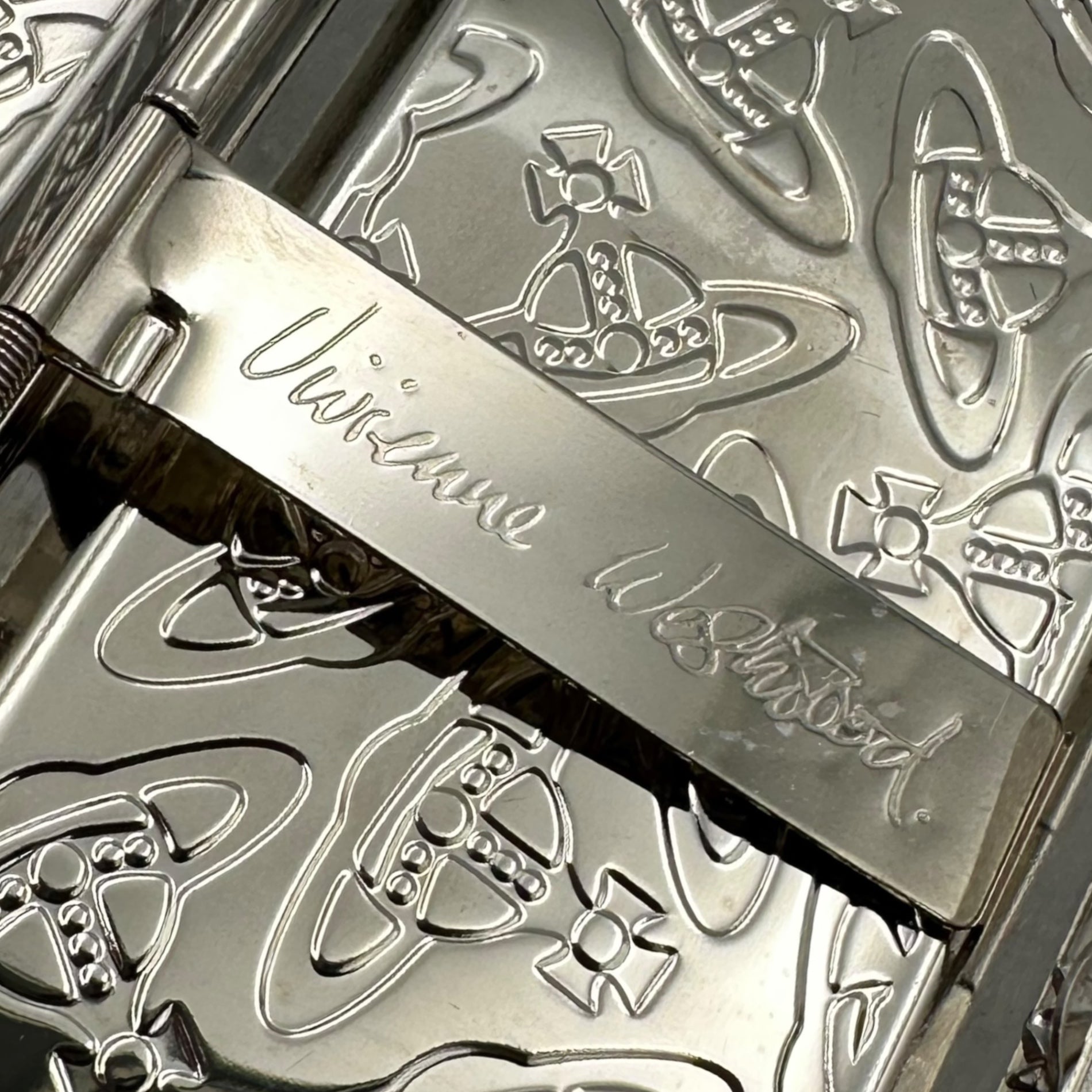 Vivienne Westwood(ヴィヴィアンウエストウッド) Orb Metal Cigar Case オーブ メタル シガー ケース 煙草 タバコ シルバー