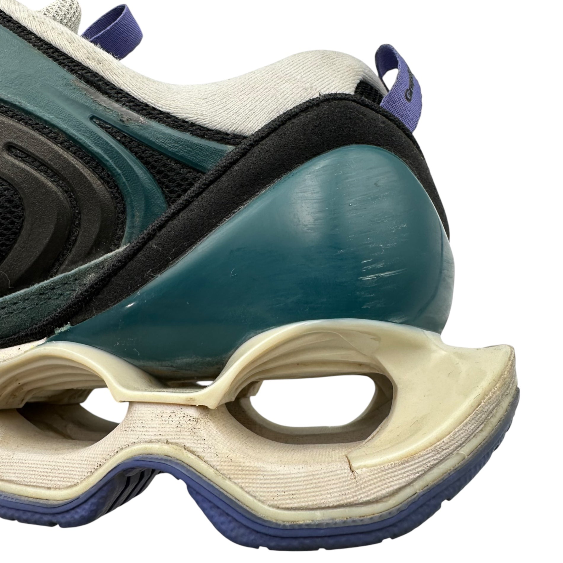 MIZUNO×Graphpaper(ミズノ×グラフペーパー) Wave Prophecy β2 "Green/Black/Purple" ウェーブ プロフェシー ベータ2 D1GD230701 27.5cm ブラック×ブルー スニーカー