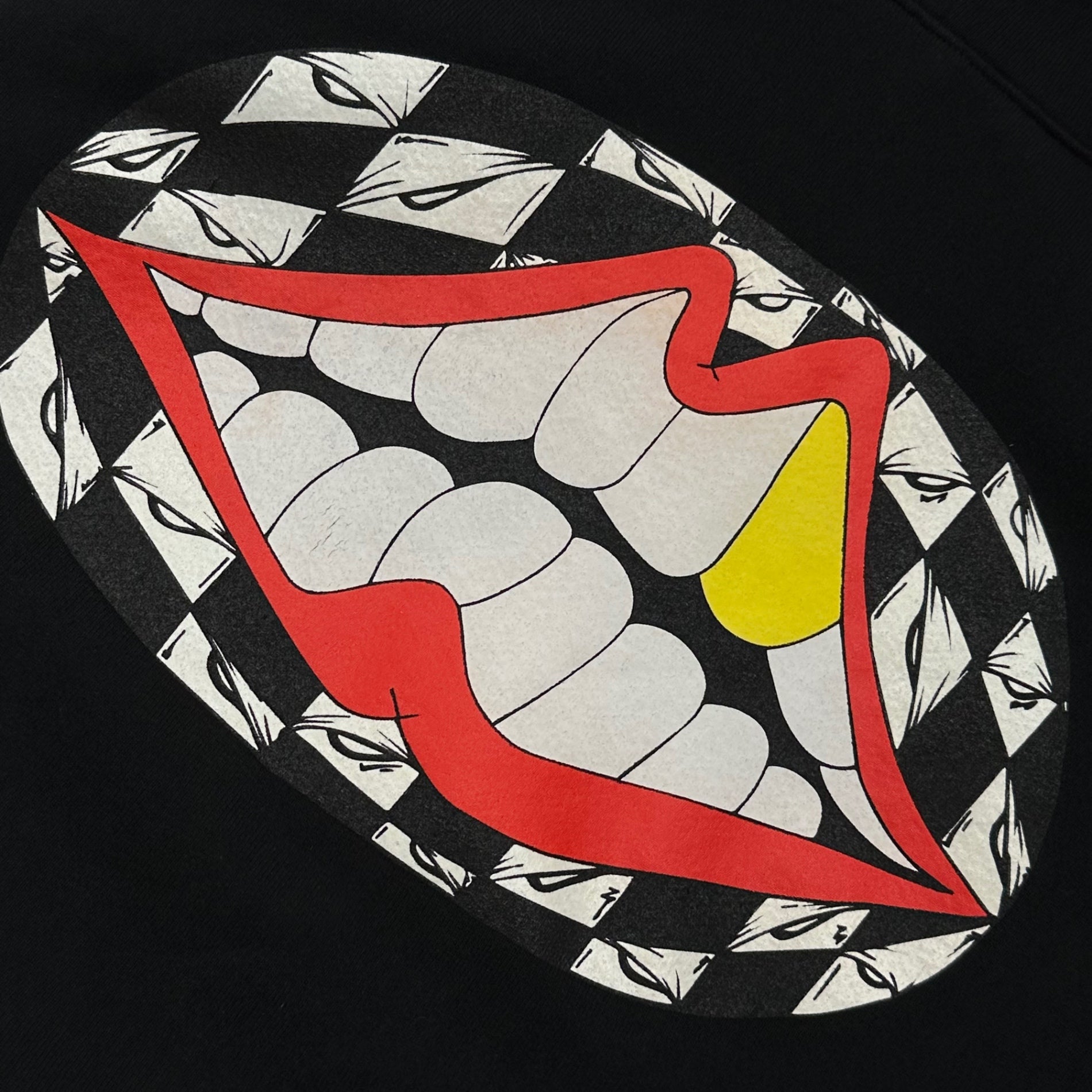 CHROME HEARTS(クロムハーツ) MATTY BOY 99 EYES CHOMPER HD PLVR マッティボーイ プルオーバー パーカー L ブラック クロムハーツジャパンタグ フーディ コラボ