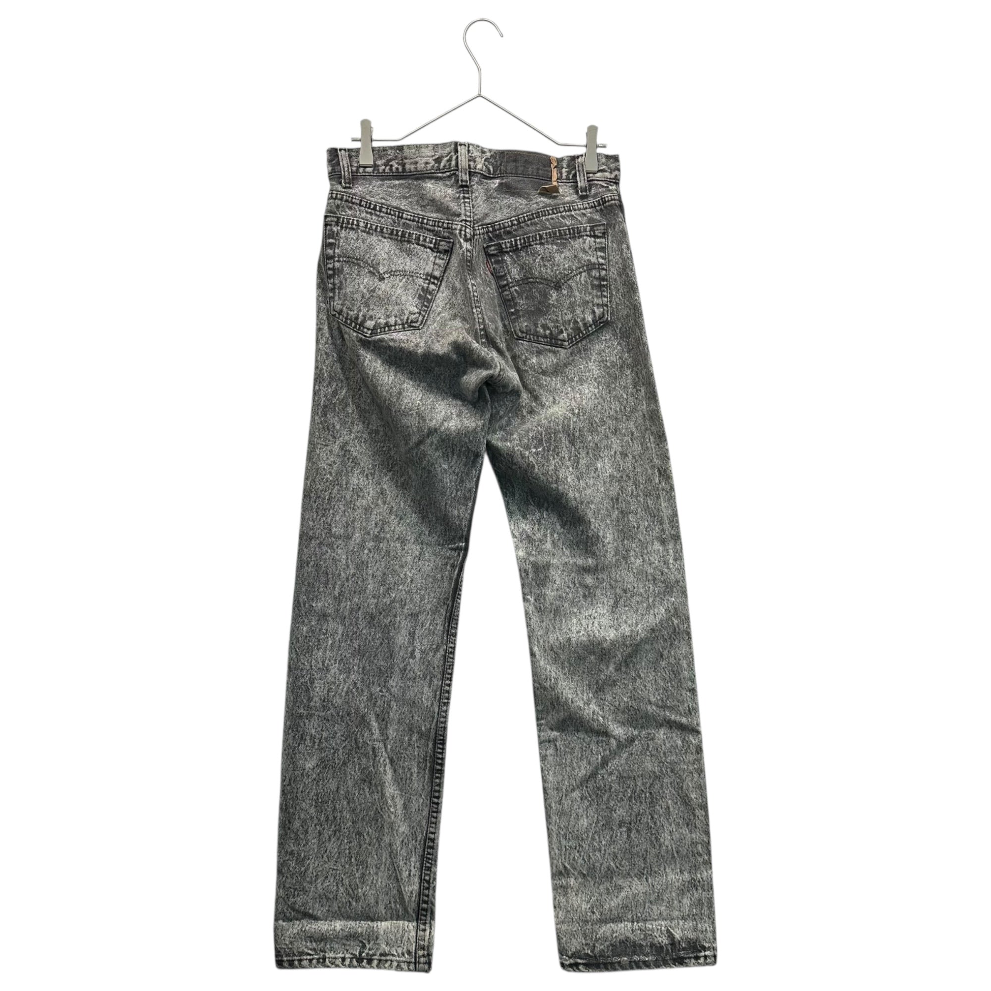 Levi's(リーバイス) 90's 501 USA made Chemical-washed Denim Pants ケミカル ウォッシュ デニム パンツ 501-0686 W32 L32 ブラック 90年代 ヴィンテージ