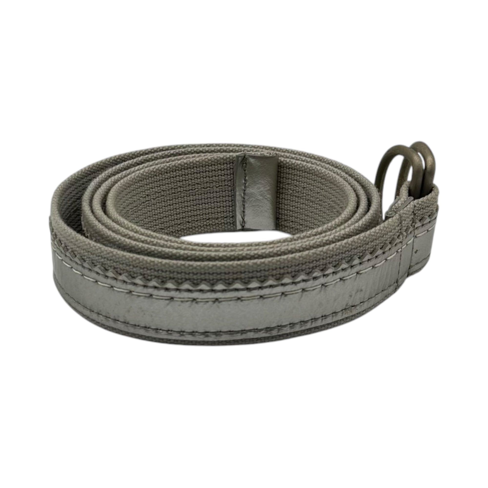 Y's for living(ワイズフォーリビング) Double-Ring Belt ダブル リング ベルト シルバー