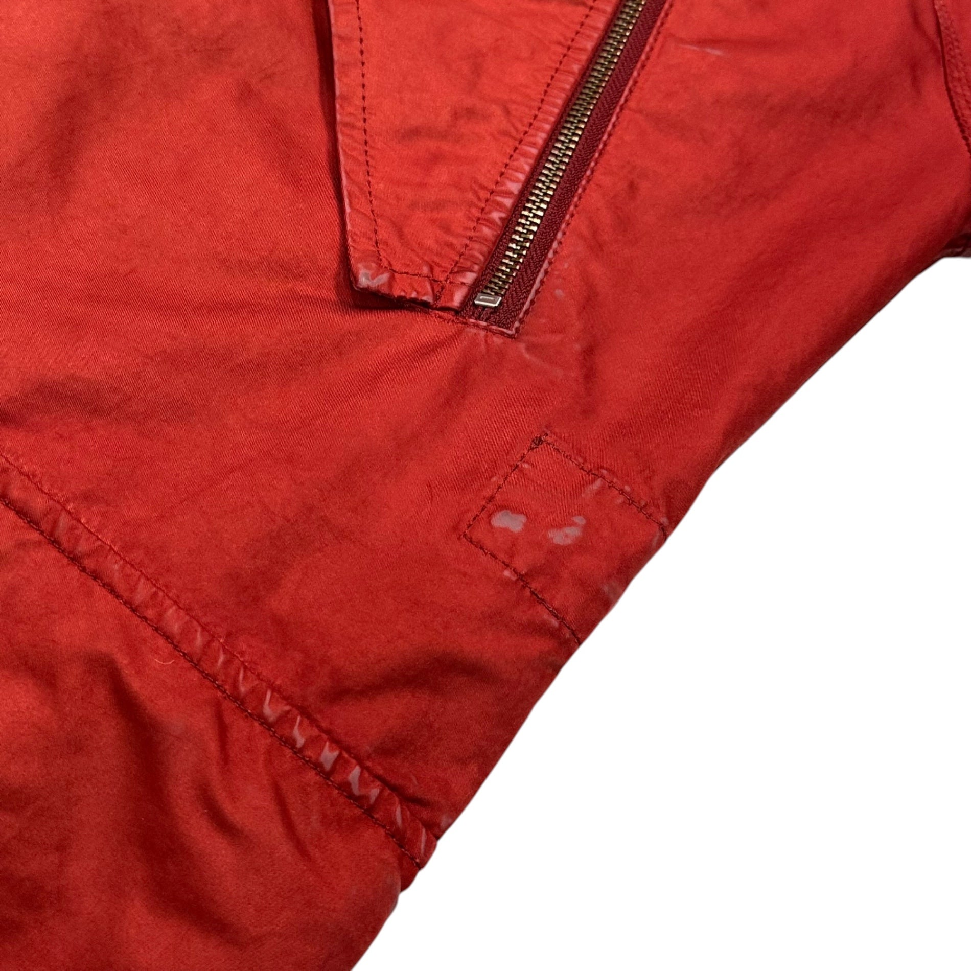 STONE ISLAND(ストーンアイランド) 09AW DAVID-TC FIELD PARKA デビッド TC フィールド パーカー 51154N49 表記無(ML程度) レッド モッズ ジャケット