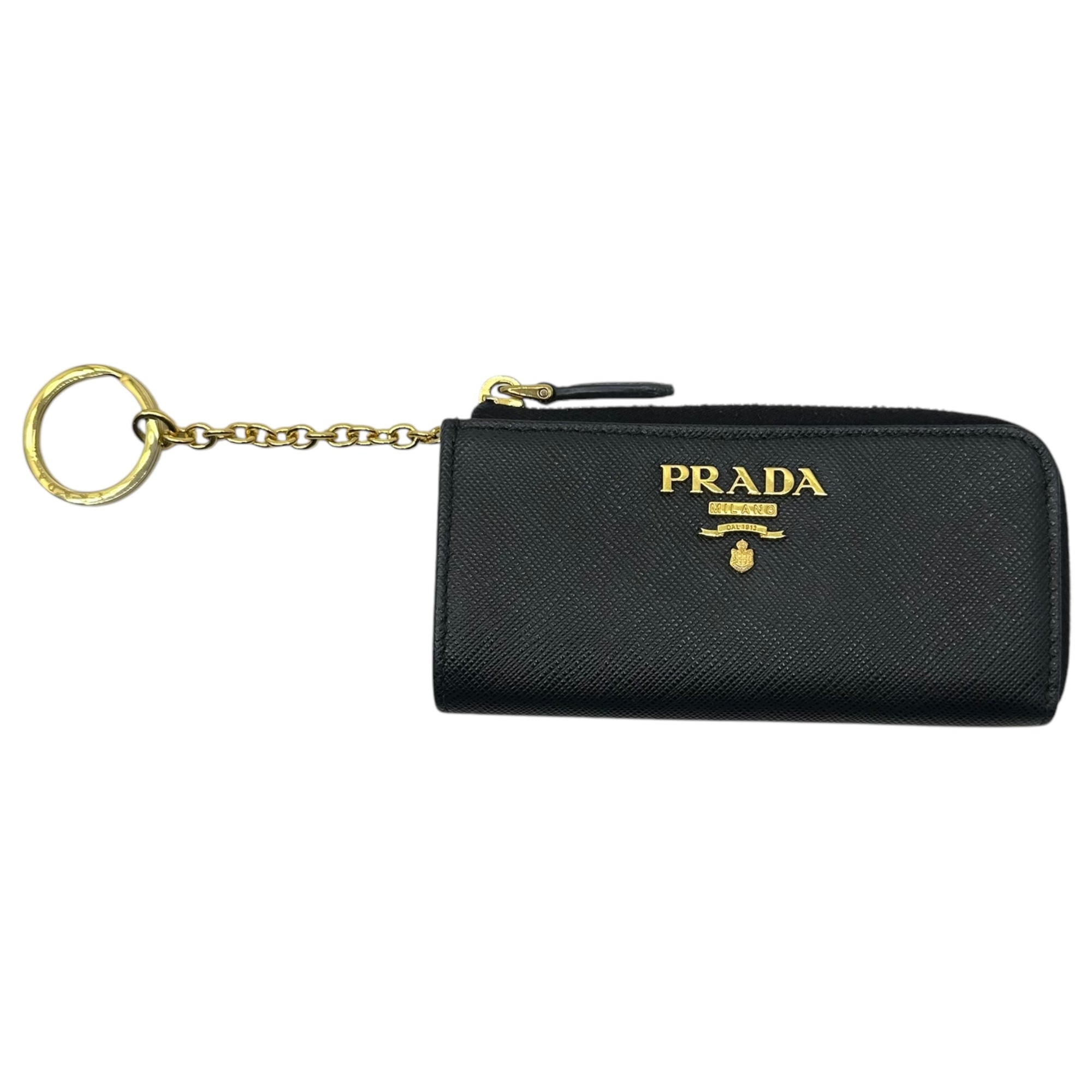 PRADA(プラダ) saffiano key case サフィアーノ キーケース ネイビー コインケース 62B キーリング