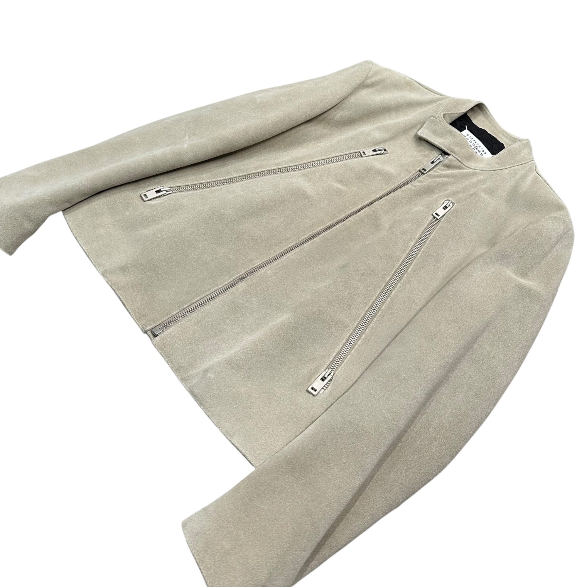 MAISON MARGIELA(メゾンマルジェラ) 16SS 5 ZIP RIDERS JACKET - SUEDE