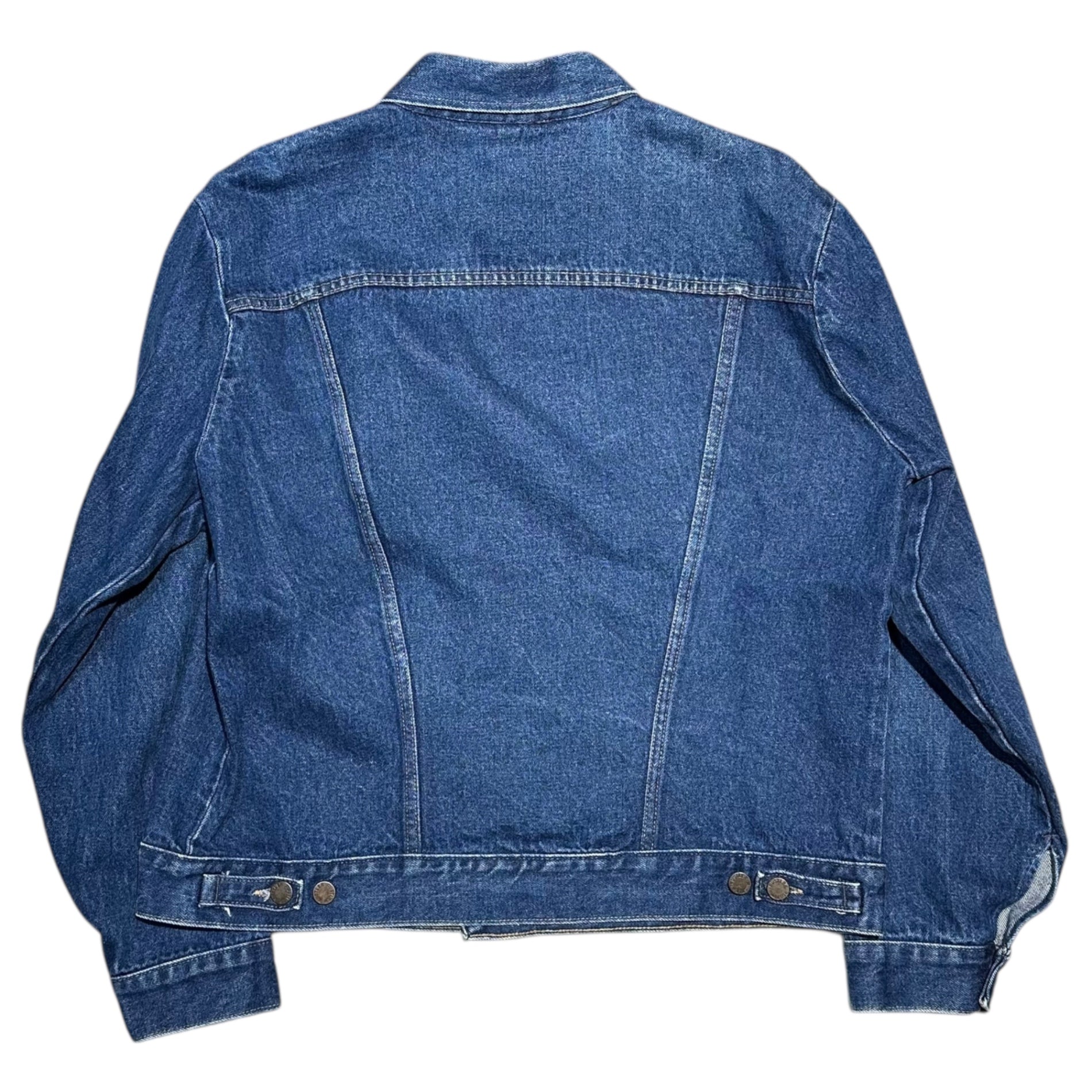 RUSTLER(ラスラー) 80's Denim Tracker Jacket デニム トラッカー ジャケット XL インディゴ 80年代 ヴィンテージ 古着