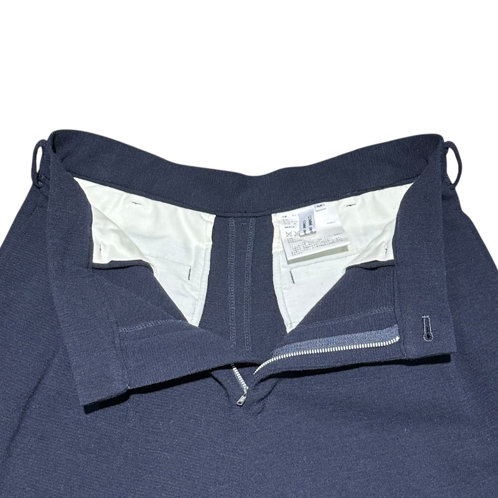 COMME des GARCONS COMME des GARCONS(コムデギャルソンコムデギャルソン) 14AW Stretch Wide Baggy Gaucho Shorts ストレッチ ワイド バギー ガウチョ ショーツ RN-S016 M ネイビー AD2014