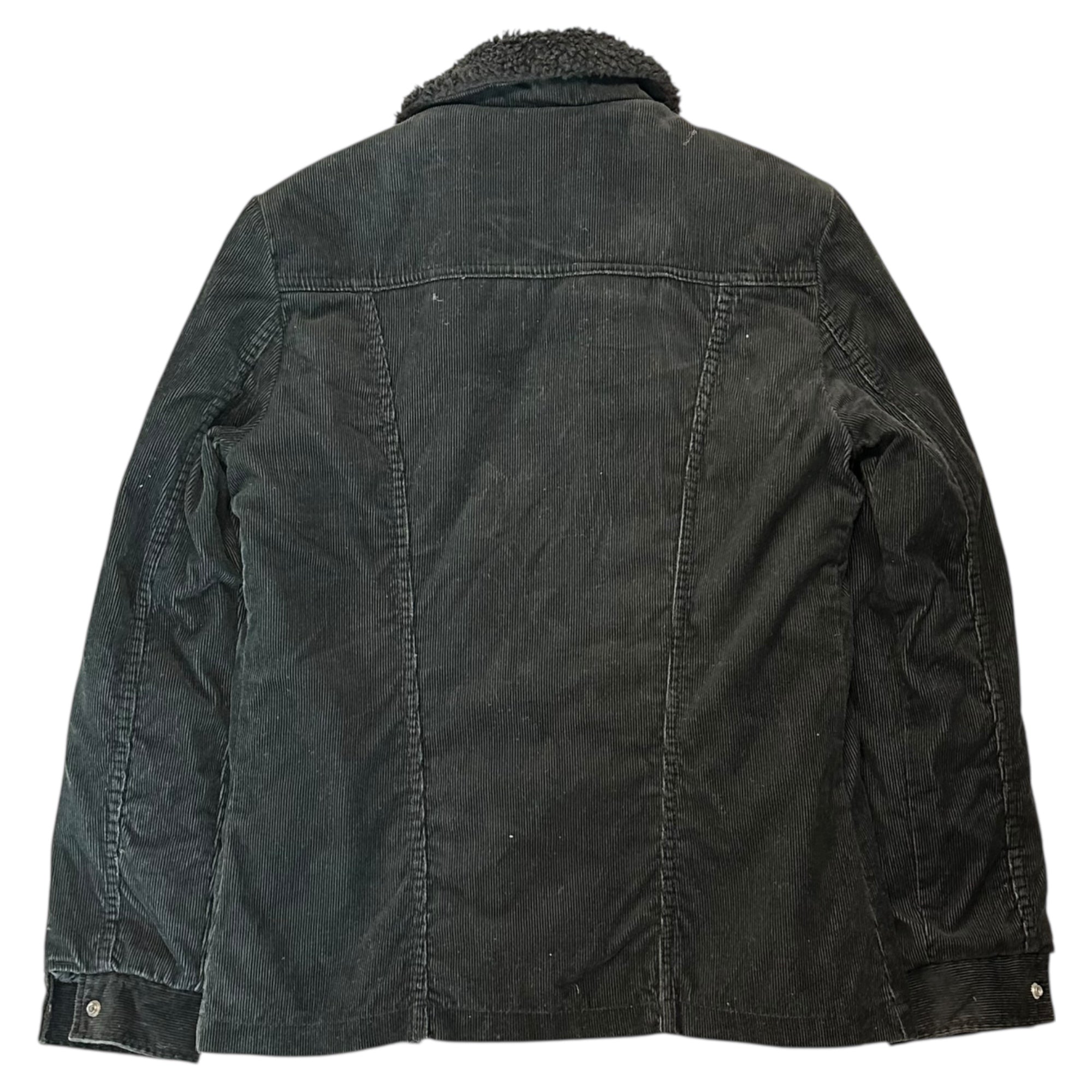 WRANGLER × BACKBONE(ラングラー × バックボーン) BOA WRANGE COAT ボア ランチ コート W9581 S ブラック ジャケット
