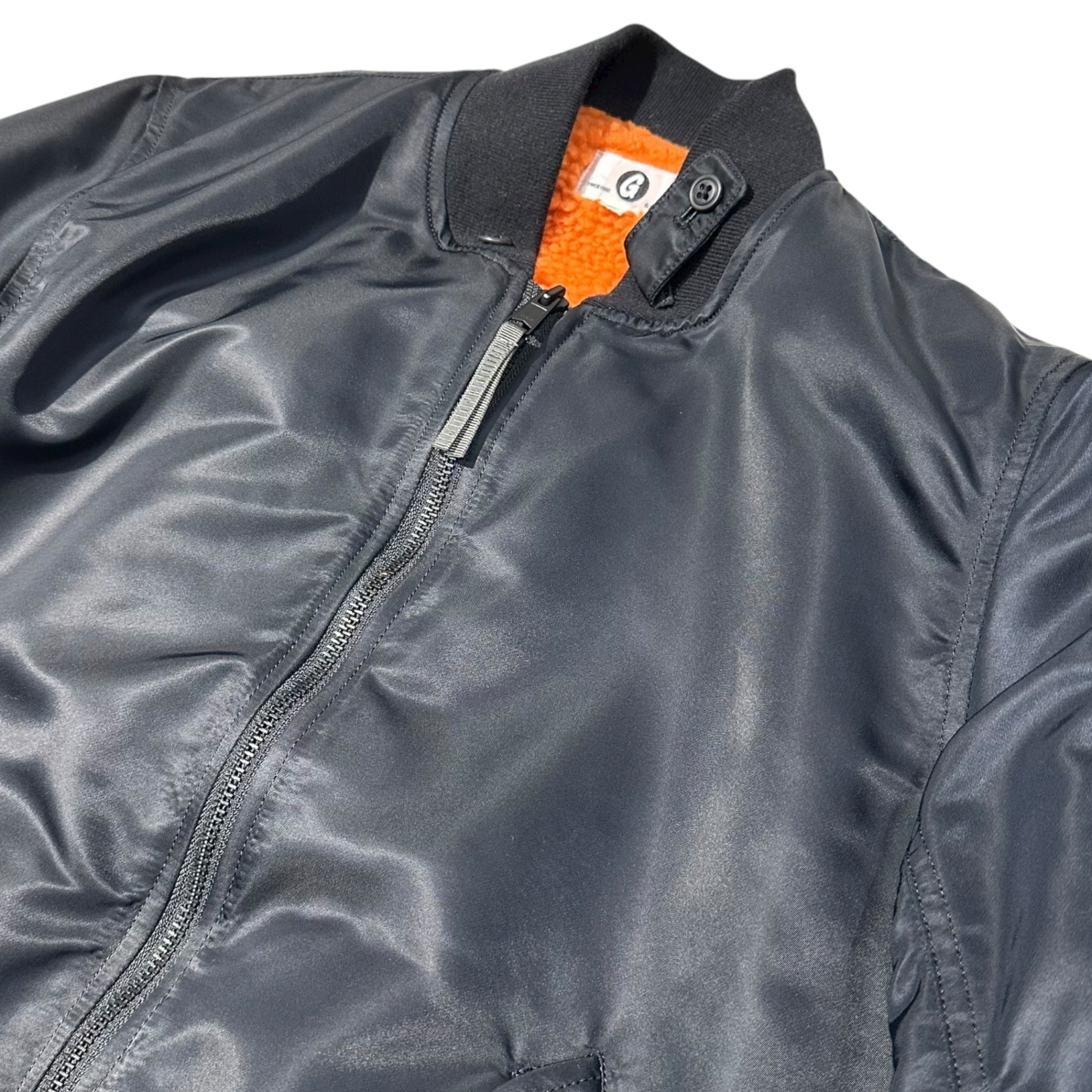 GOODENOUGH(グッドイナフ) 16AW FLIGHT JK 裏ボア フライト ジャケット GE-161012 L ブラック MA-1