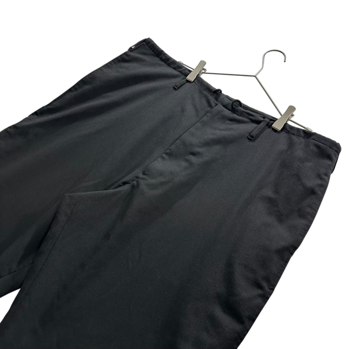Ground Y(グラウンドワイ) Gaberdine Weist Cord Pants ギャバジン ウエスト コード パンツ GA-P12-100 3 ブラック