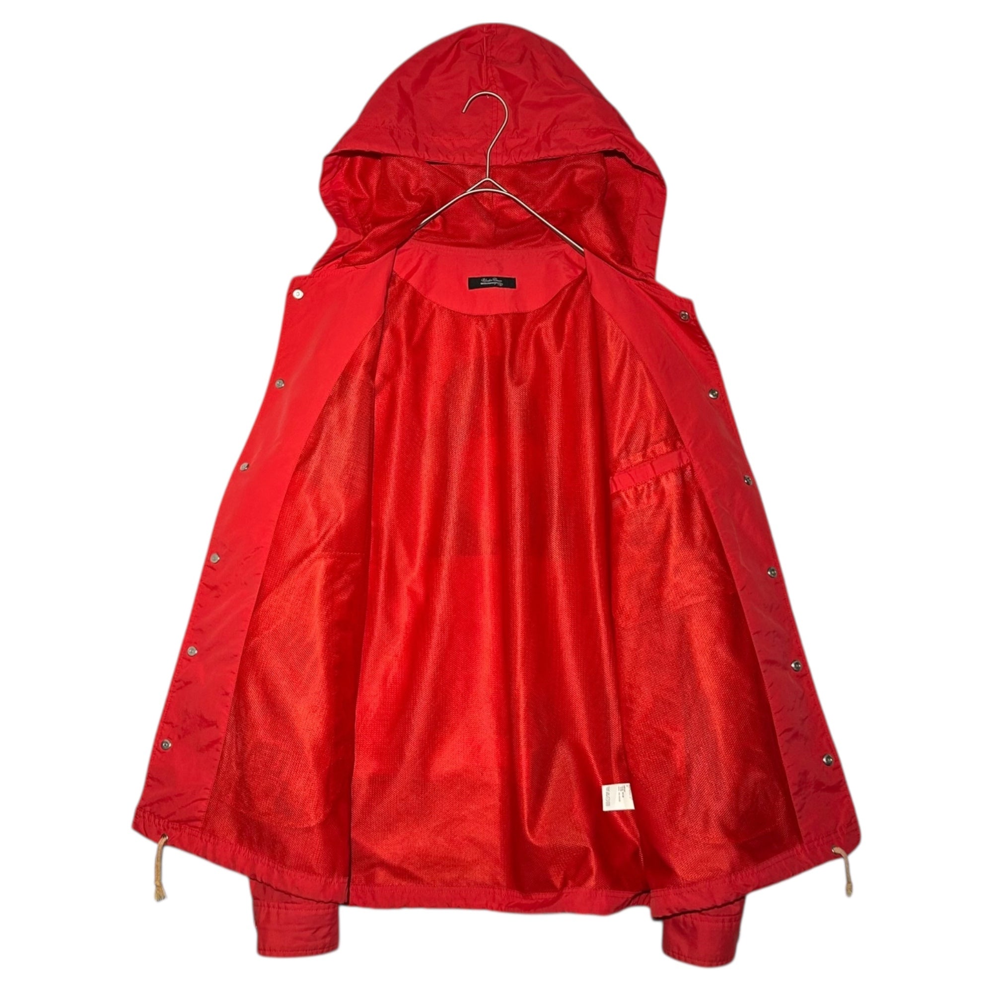 UNDERCOVER(アンダーカバー) 15AW WAHNFRIEDEN Graphic Print Hooded Coach Jacket グラフィック プリント フーデッド コーチ ジャケット UCP9203-3 2 レッド ナイロン 15FW