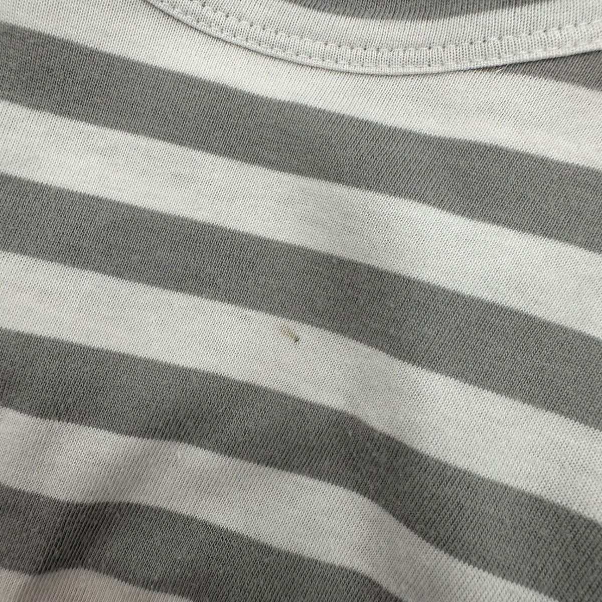COMME des GARCONS SHIRT(コムデギャルソンシャツ) Multicolor Striped Panel L/S Tee マルチボーダー 切替 長袖 Tシャツ S5B022 表記無(S程度) ホワイト×マルチカラー