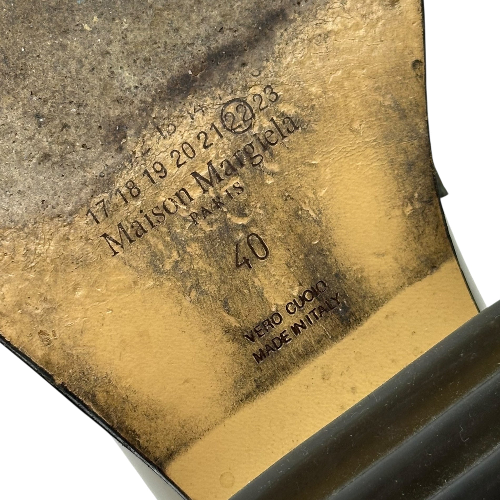 MAISON MARGIELA(メゾンマルジェラ) 20SS Air Sole Coin Loafers エアソール コイン ローファー 40(25.5～26.0cm程度) グレージュ 革靴