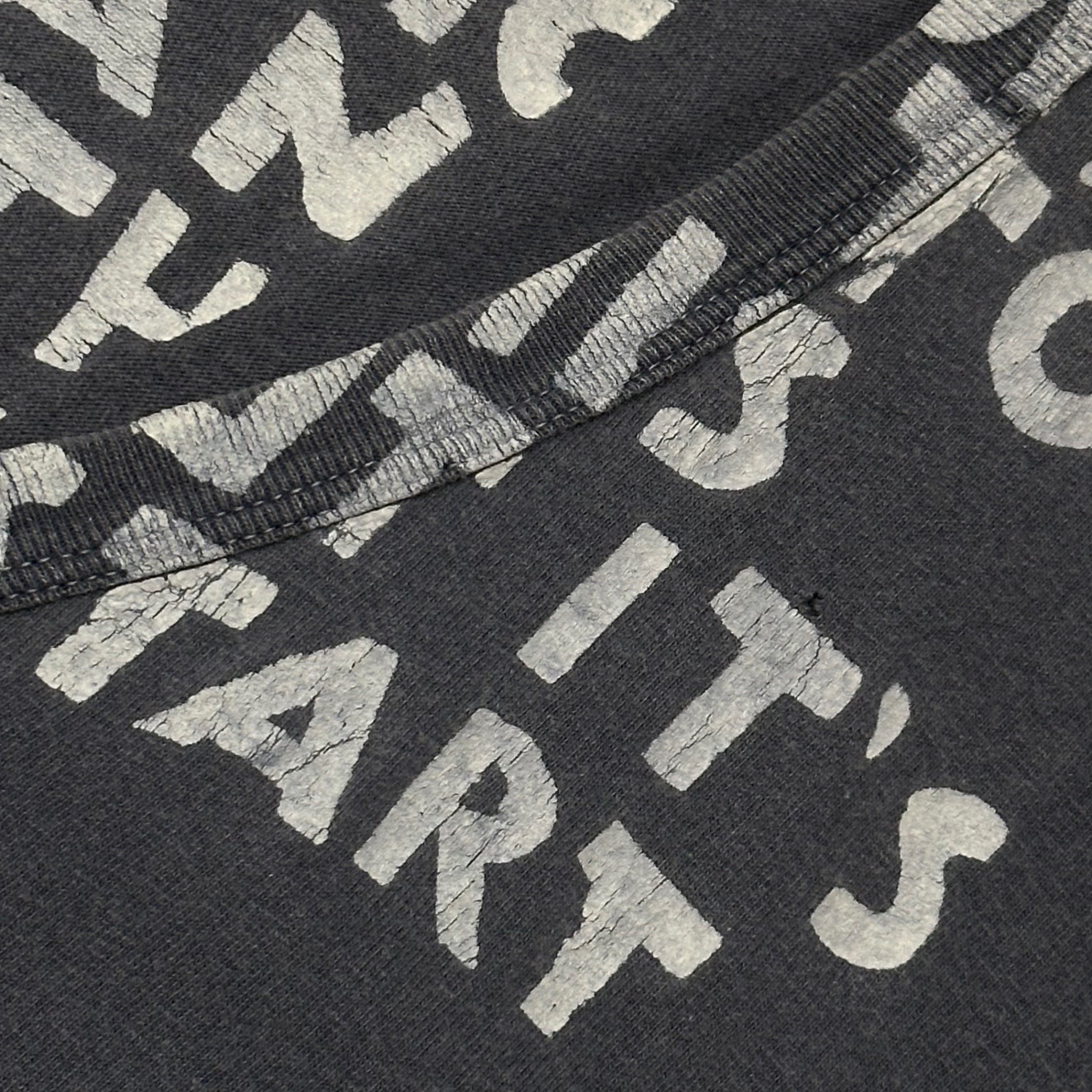 MAISON MARGIELA(メゾンマルジェラ) 2009AW AIDS T-shirts エイズ Tシャツ 30GC79920299 M ネイビー×ホワイト 00's