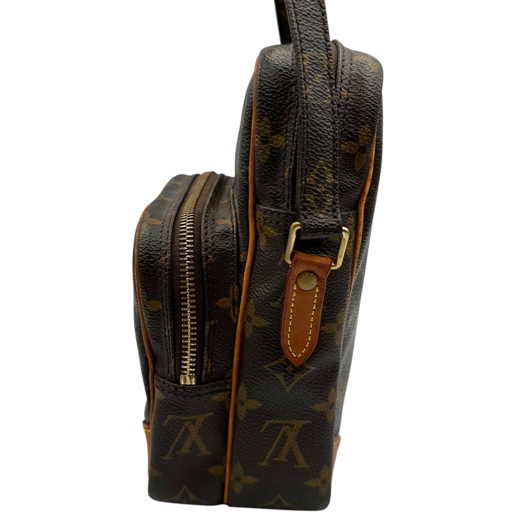 LOUIS VUITTON(ルイヴィトン) 2000's Amazon Monogram Shoulder Pouch アマゾン モノグラム ショルダー ポーチ バッグ M45236 ブラウン 製造番号：AR0090