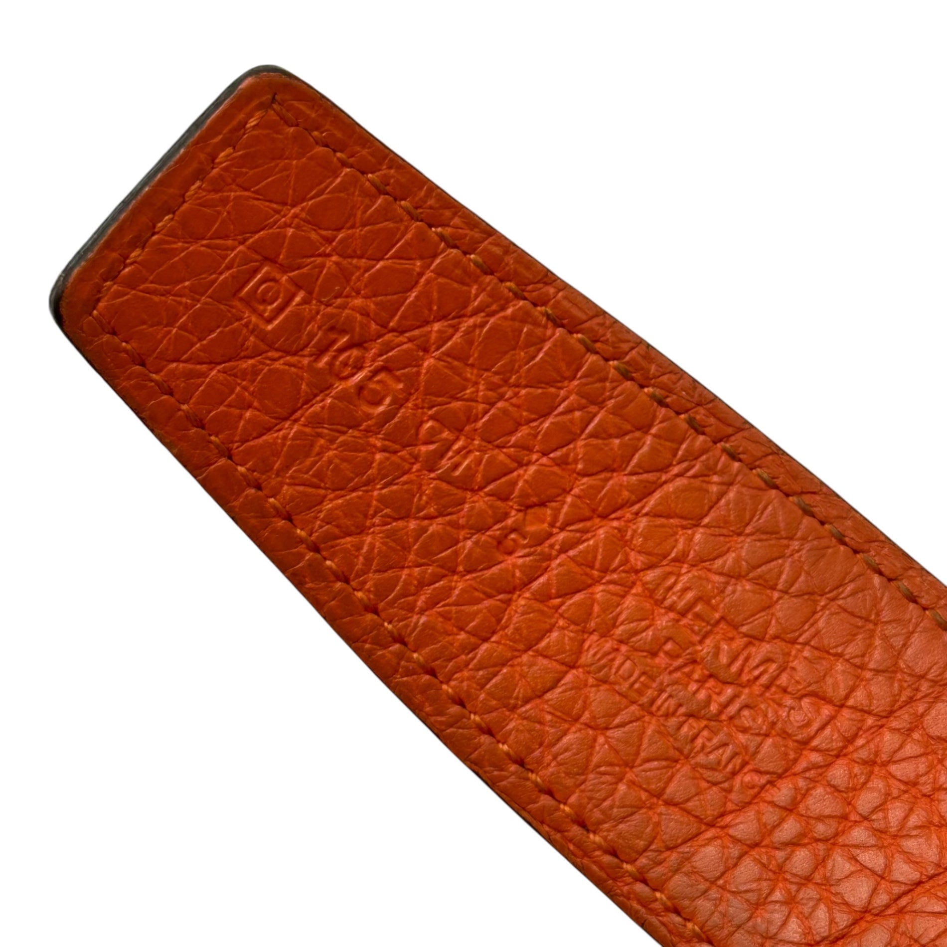 HERMES(エルメス) Constance Belt コンスタンス ベルト 105 ブラック×シルバー レザー Hバックル 刻印□Q