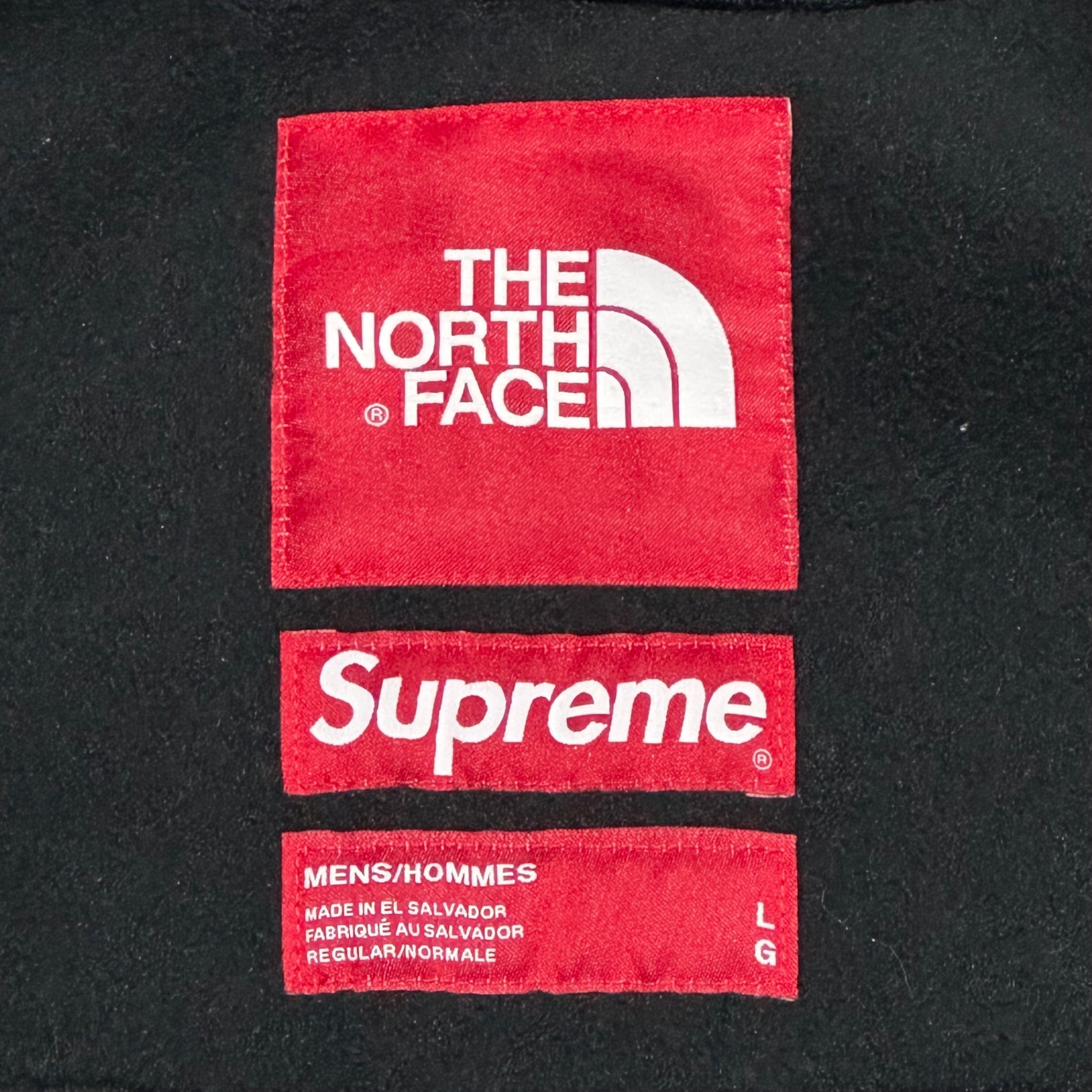 SUPREME×THE NORTH FACE(シュプリーム×ノースフェイス) 20SS RTG FLEECE JACKET アールティージー フリース ジャケット NA71904I L ブラック コラボ