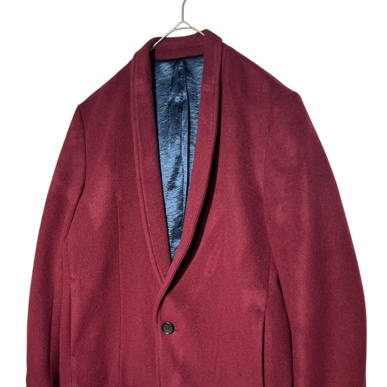 prasthana(プラスターナ) 残響 shawl collar jacket ショールカラー ジャケット P-1104001 1(M) ワインレッド