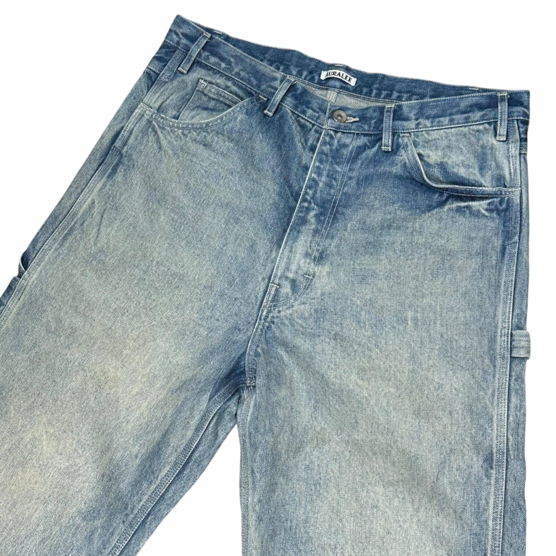 AURALEE(オーラリー) 24AW SELVEDGE FADED HEAVY DENIM PAINTER PANTS