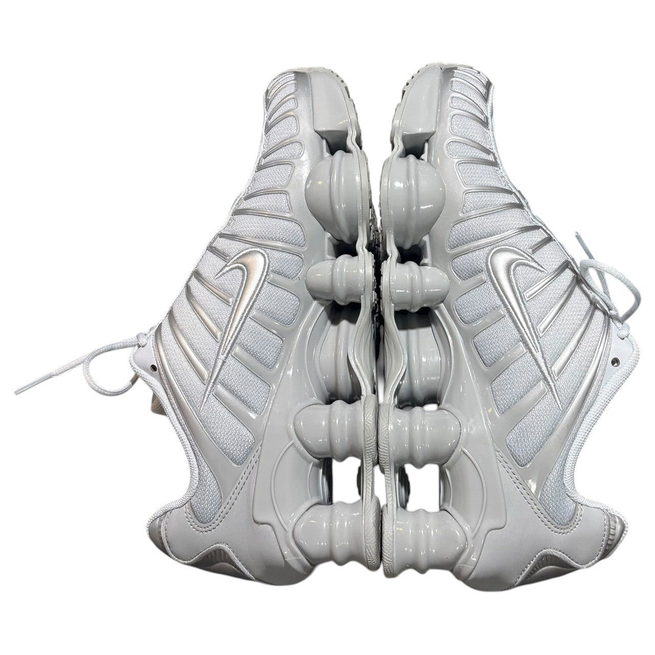 26cm ナイキ ウィメンズ ショックス TL ピュアプラチナム/スモークグレー NIKE(ナイキ) Women's Shox TL 