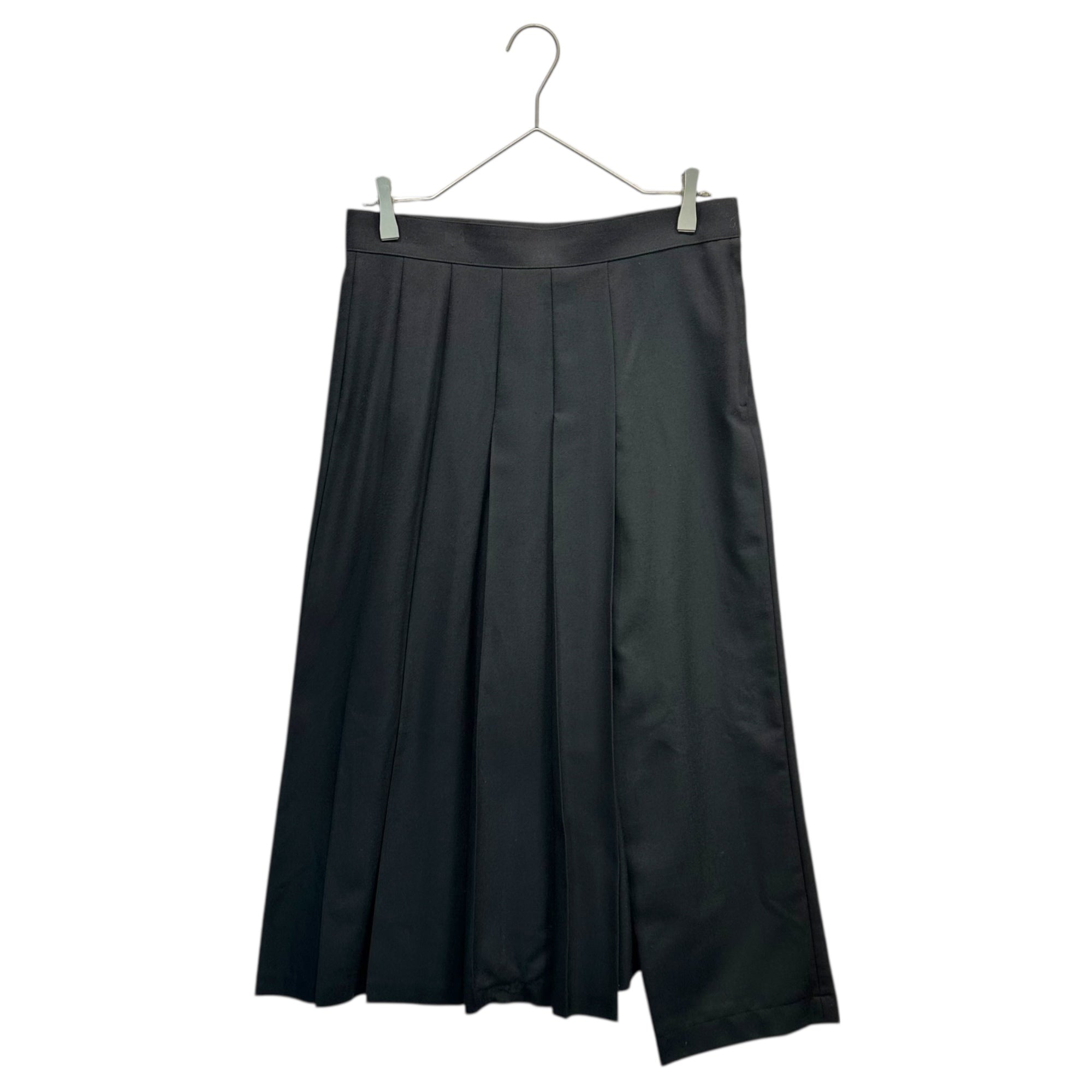 COMME des GARCONS JUNYA WATANABE(コムデギャルソンジュンヤワタナベ) 20AW Wool Polyester Pleated Long Skirt ウール ポリ プリーツ ロングスカート JF-P005 M ブラック AD2020