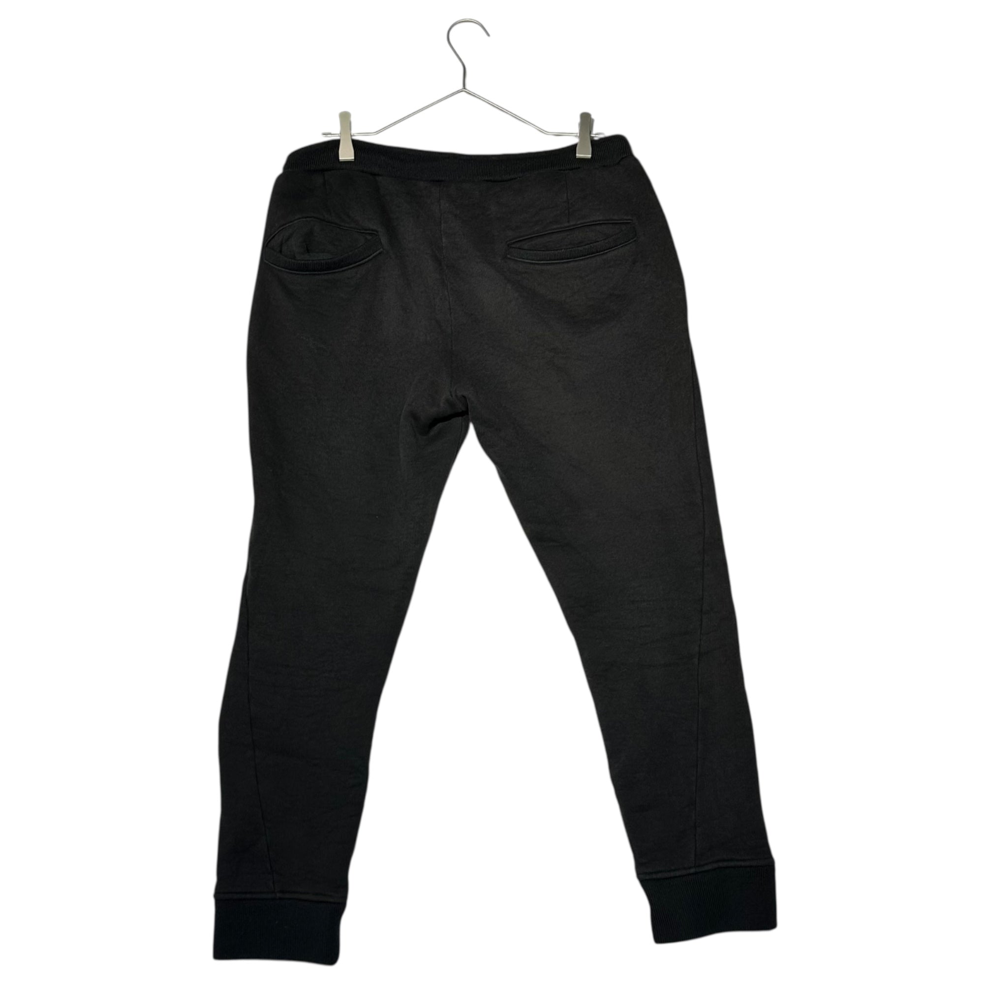 wjk(ダブルジェイケイ) Drawstring Slim Sweatpants ドローストリング スリム スウェット パンツ 5131 hj13oa L ブラック