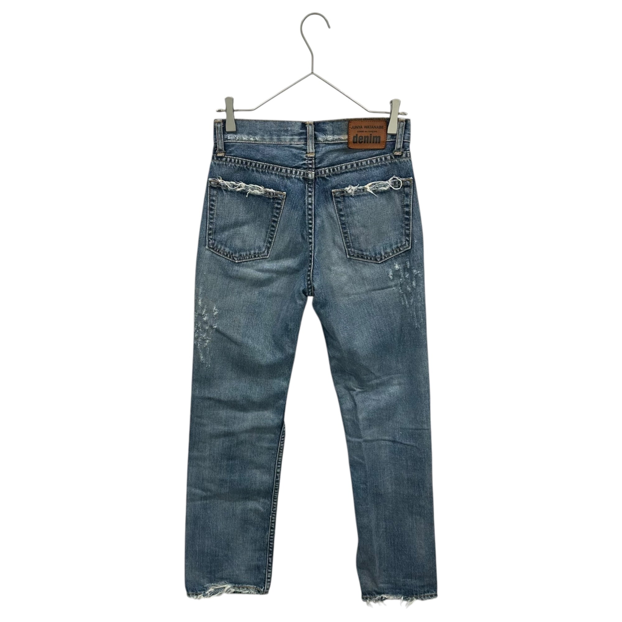 JUNYA WATANABE COMME des GARCONS(ジュンヤワタナベコムデギャルソン) 2005AW Destroyed Denim Pants デストロイ デニム パンツ JP-P058 S インディゴ 00's AD2005