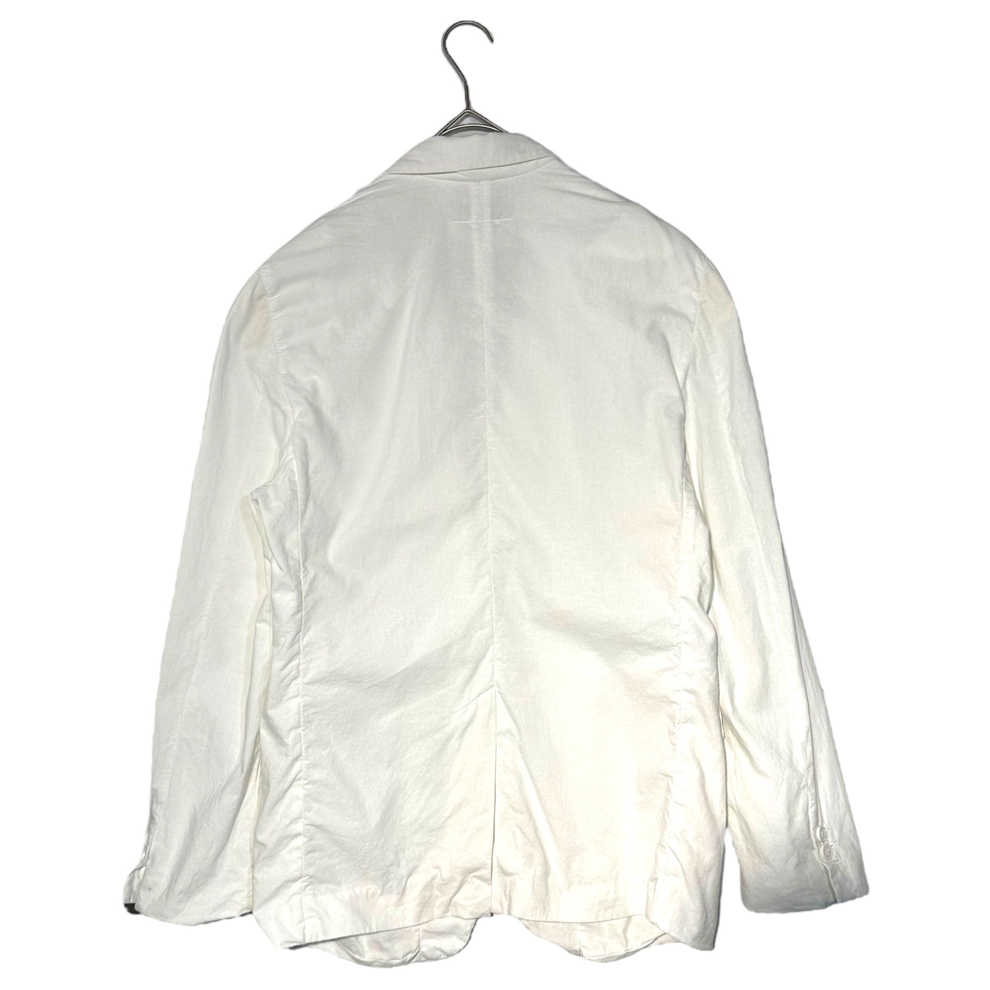 MM6 Maison Margiela(エムエムシックス) 21SS Cotton 1B jacket コットン テーラード ジャケット S62BN0038 38(M程度) ホワイト 肩パット 着脱可