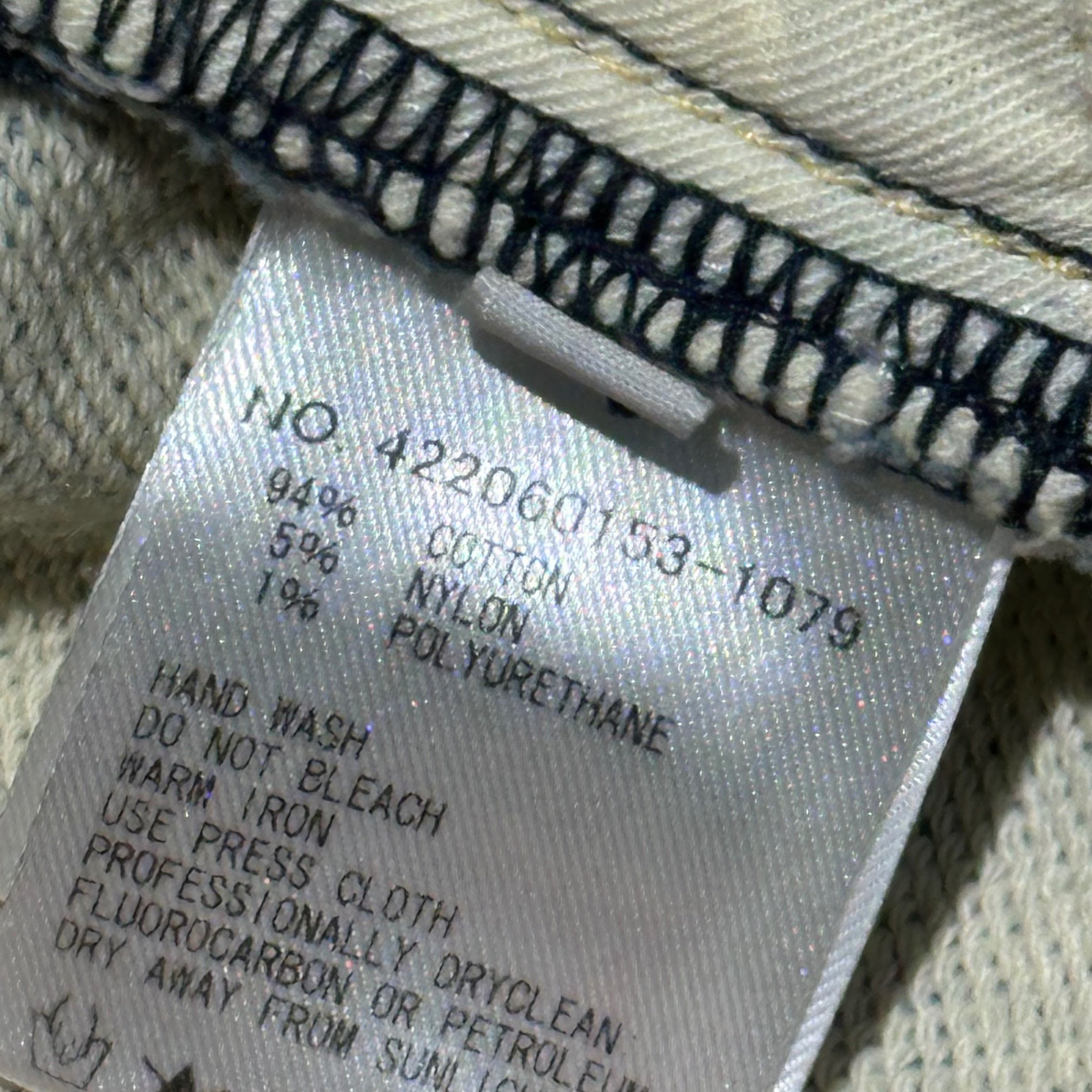 R.H.vintage(ロンハーマンヴィンテージ) Distressed Stretch Denim Pants ダメージ加工 ストレッチ デニム パンツ 422060153-1079 S ライトインディゴ ジョグ ジーンズ