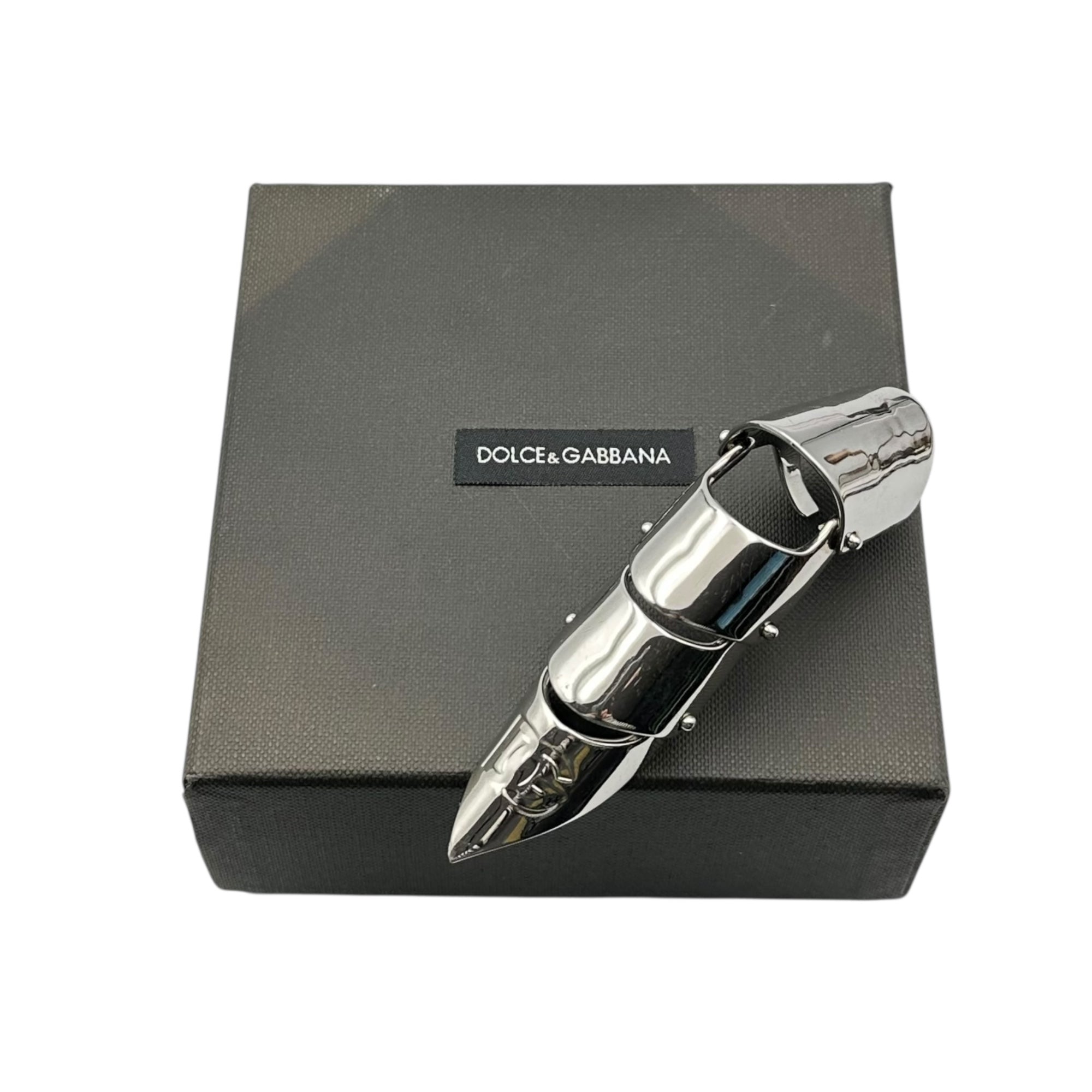DOLCE&GABBANA(ドルチェ&ガッバーナドルガバ) 4-Piece Armor Ring 4連 アーマーリング 爪 指輪 20号 シルバー