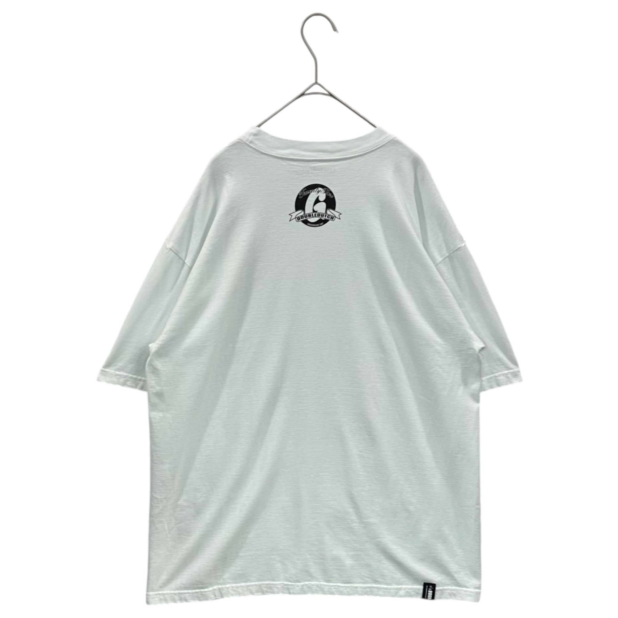 GOODENOUGH(グッドイナフ) 2007's cotton base DULL BOY TEE S/S T-shirt半袖 Tシャツ L ホワイト×マルチカラー