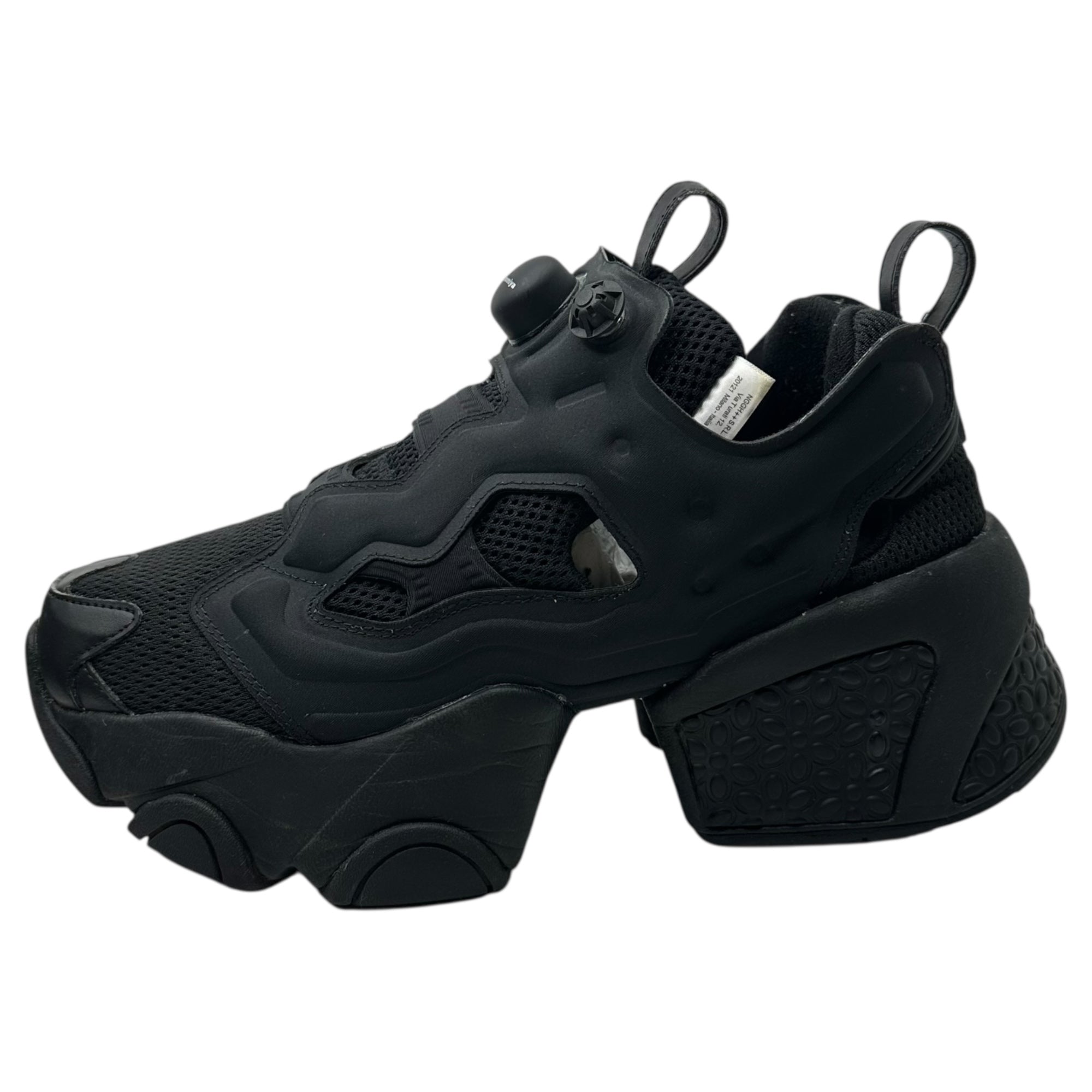 noir kei ninomiya×Reebok(ノワールケイニノミヤ×リーボック) 24AW INSTA PUMP PLATFORM インスタ ポンプ プラットフォーム RMIA06ZC99MAT0011000 27cm ブラック 厚底スニーカー 箱付