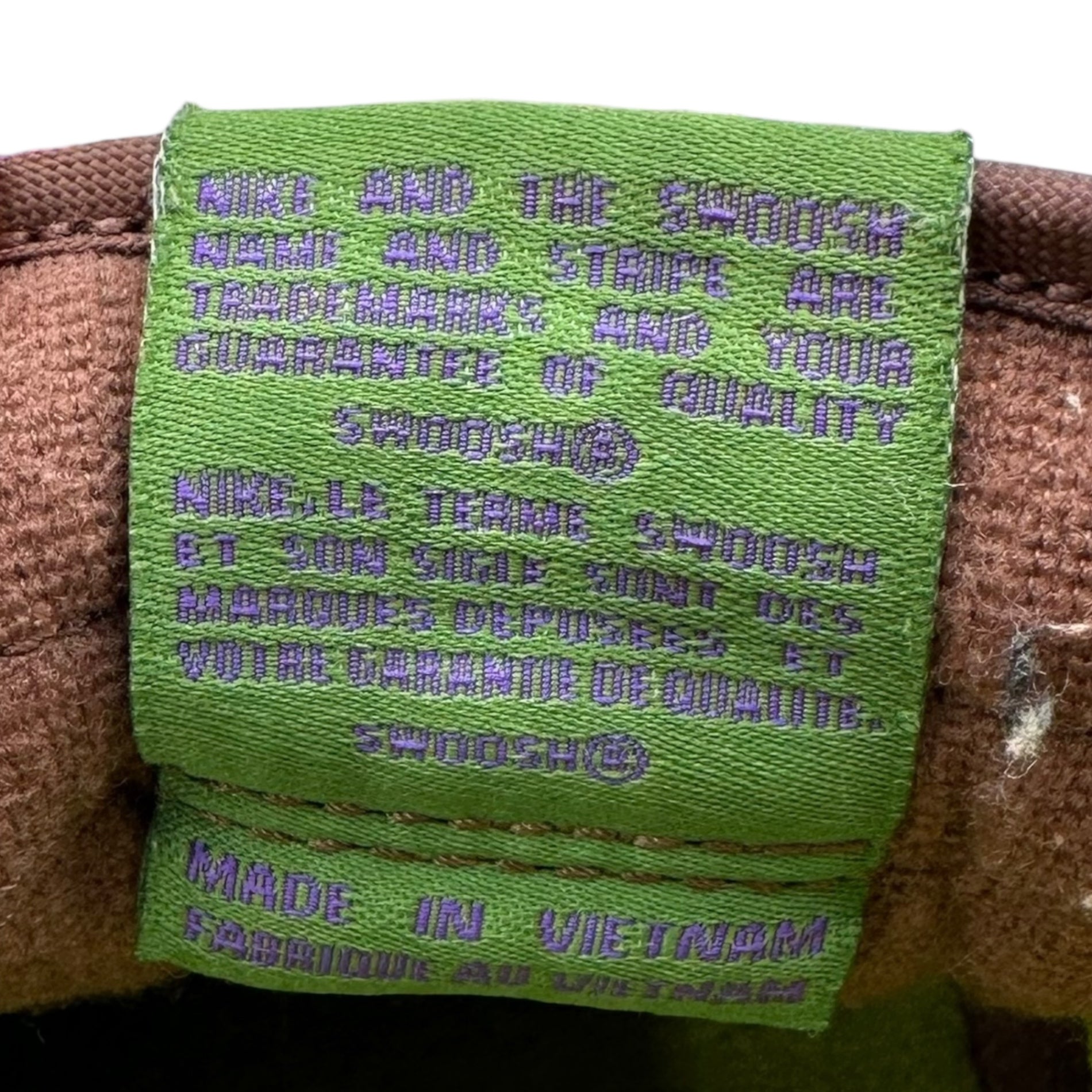 NIKE(ナイキ) Dunk Low SP "Veneer" ダンクロー ベニヤ ローカット スニーカー DA1469-200 27.5cm グリーン×パープル×ブラウン