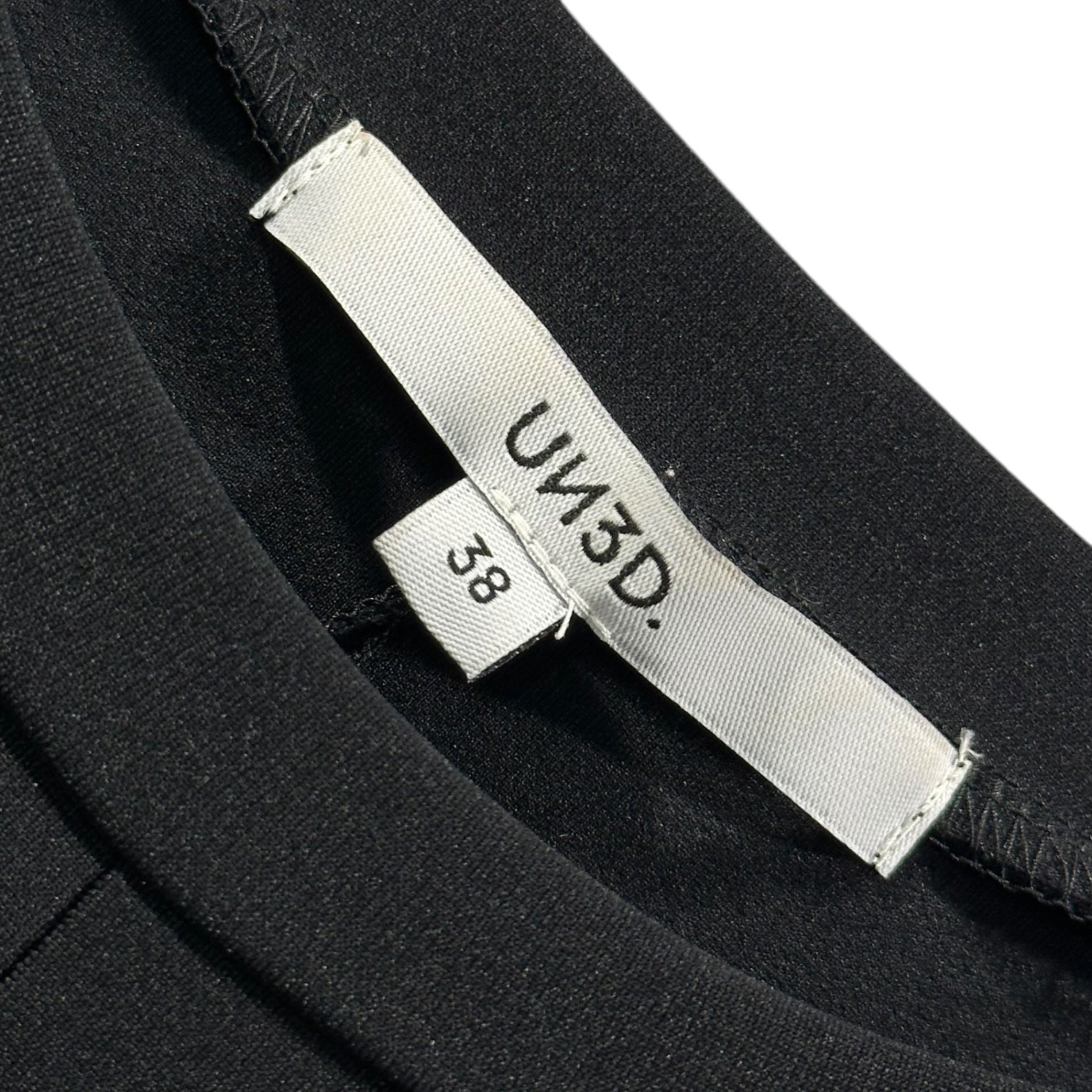 UN3D.(アンスリード) Side-Pocket Gathered Dress サイドポケット ギャザー ワンピース 522330300301-01 38(M) ブラック