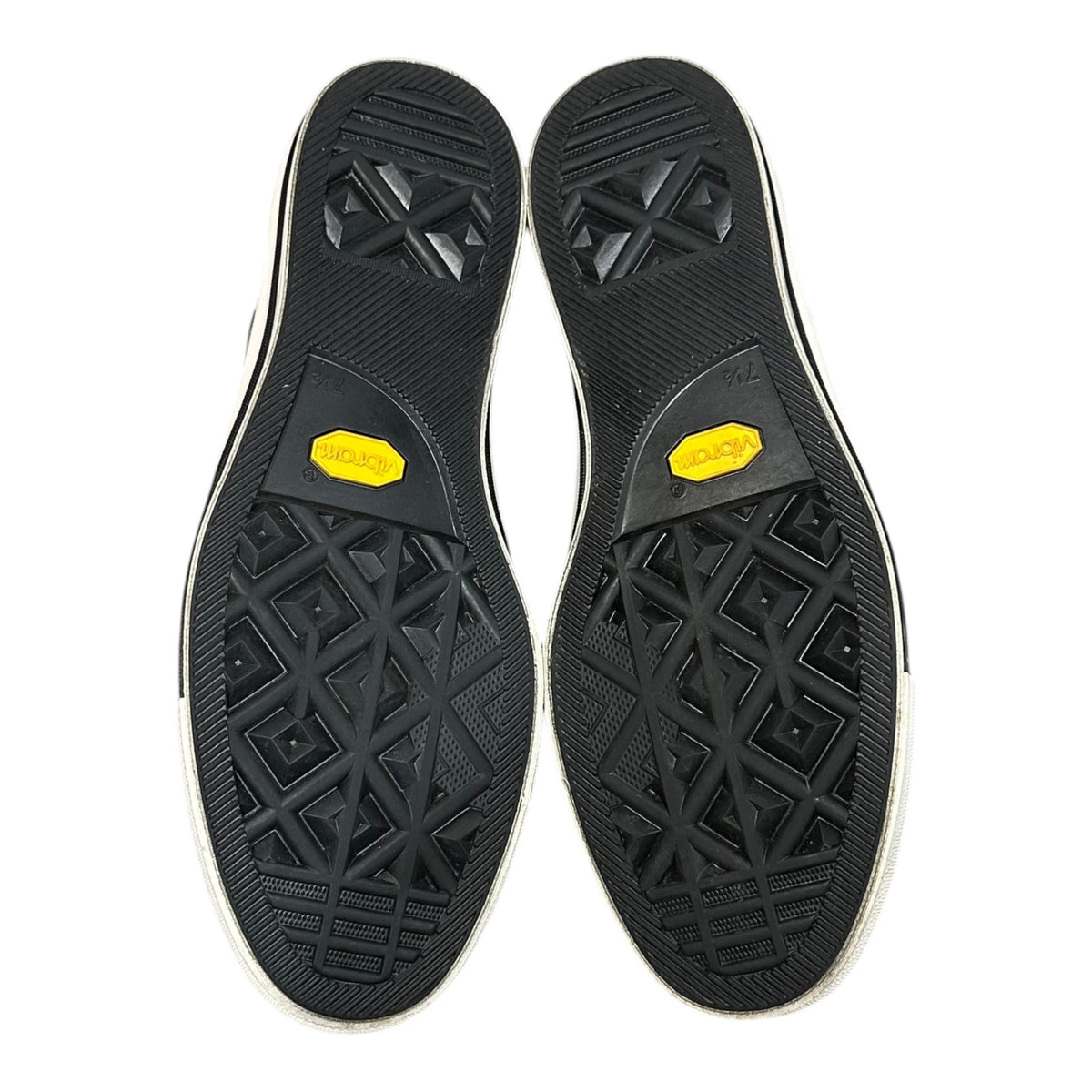 CONVERSE ADDICT(コンバースアディクト) CHUCK TAYLOR MATERIAL OX 1AD073 26cm アイボリー×ブラック×ブラウン スニーカー レオパード