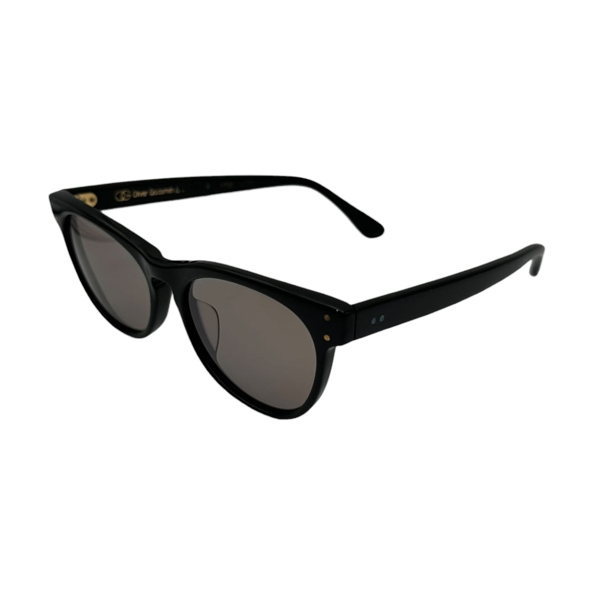 OLIVER GOLDSMITH(オリバーゴールドスミス) N.HOOLYWOOD 別注 ANNABEL-f サングラス 51□17-140 ブラック メガネ 眼鏡